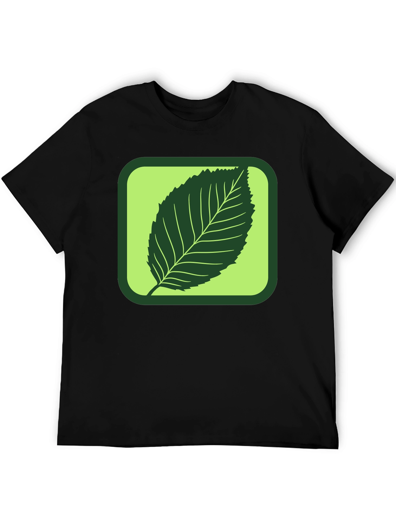 Leaf Graphic Tee - Nature Inspired Style