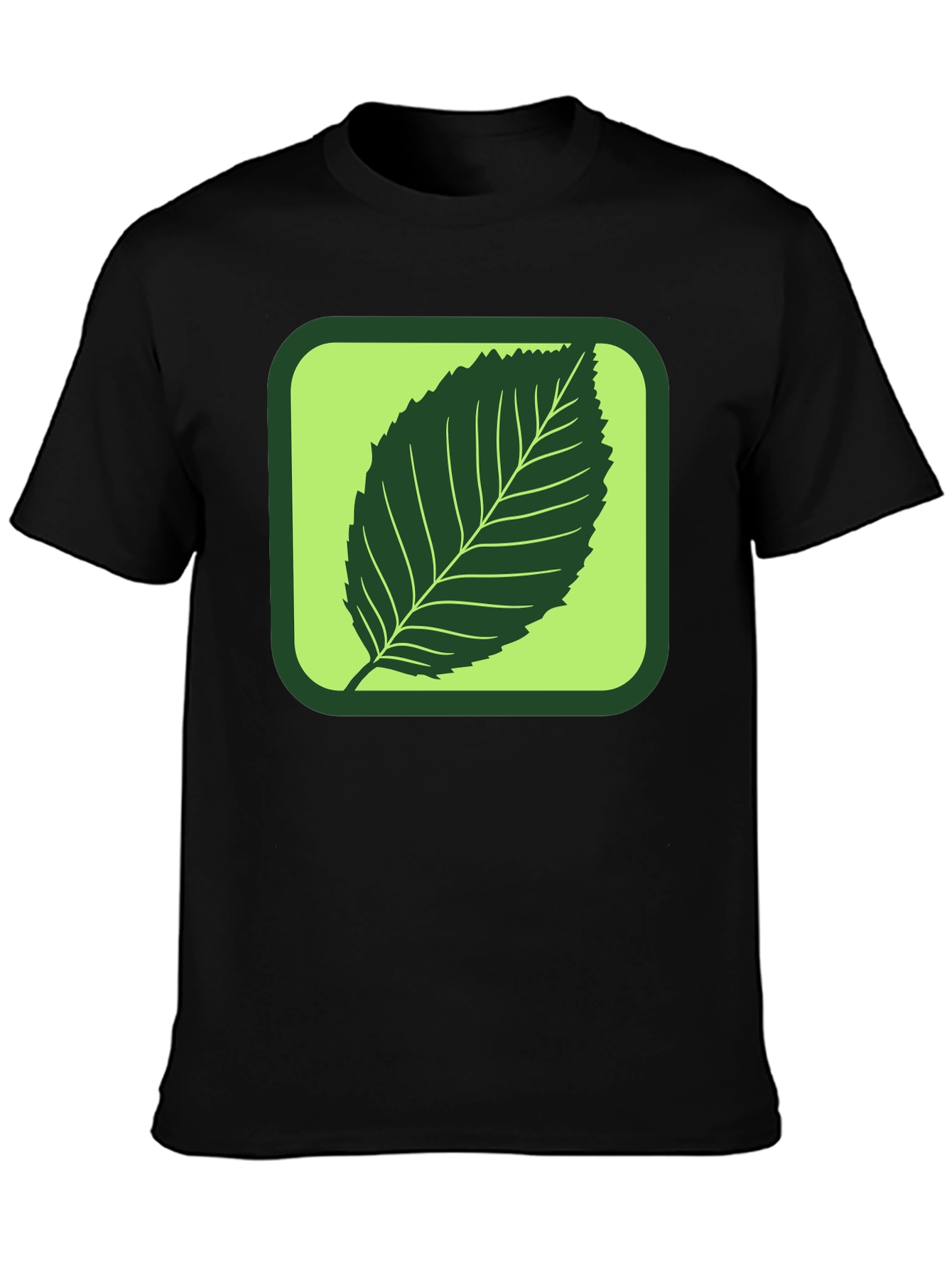 Leaf Graphic Tee - Nature Inspired Style
