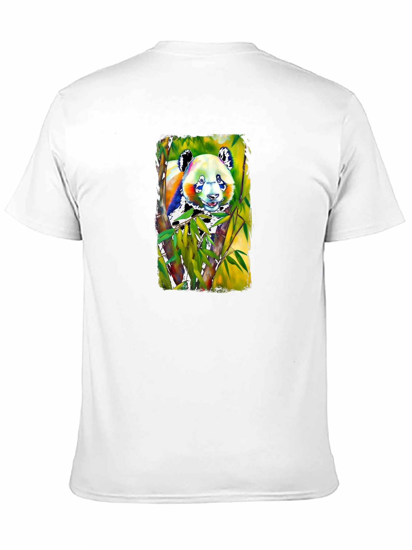 Panda Graphic Tee - Mens Black T-Shirt