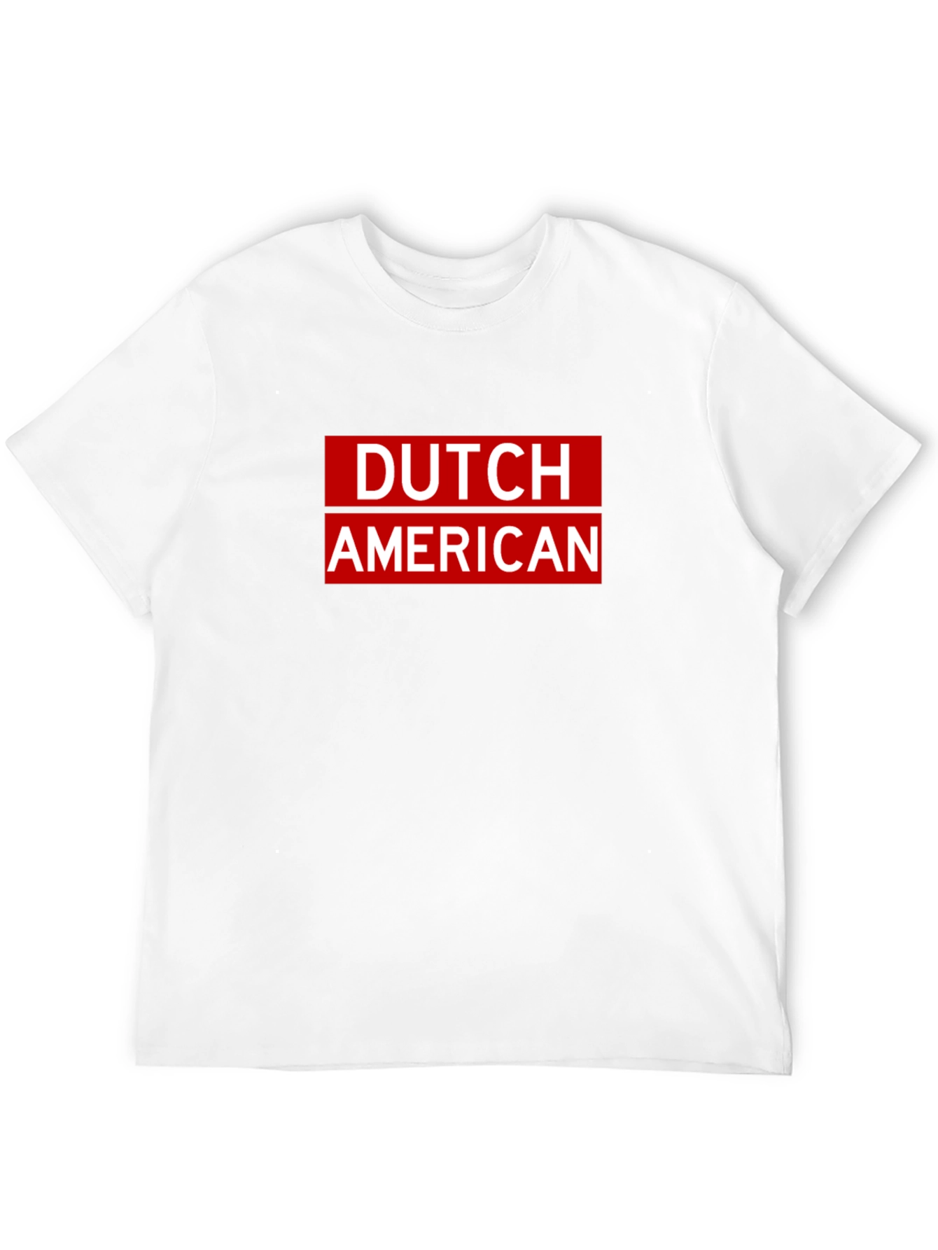 Dutch American Pride T-Shirt - Black