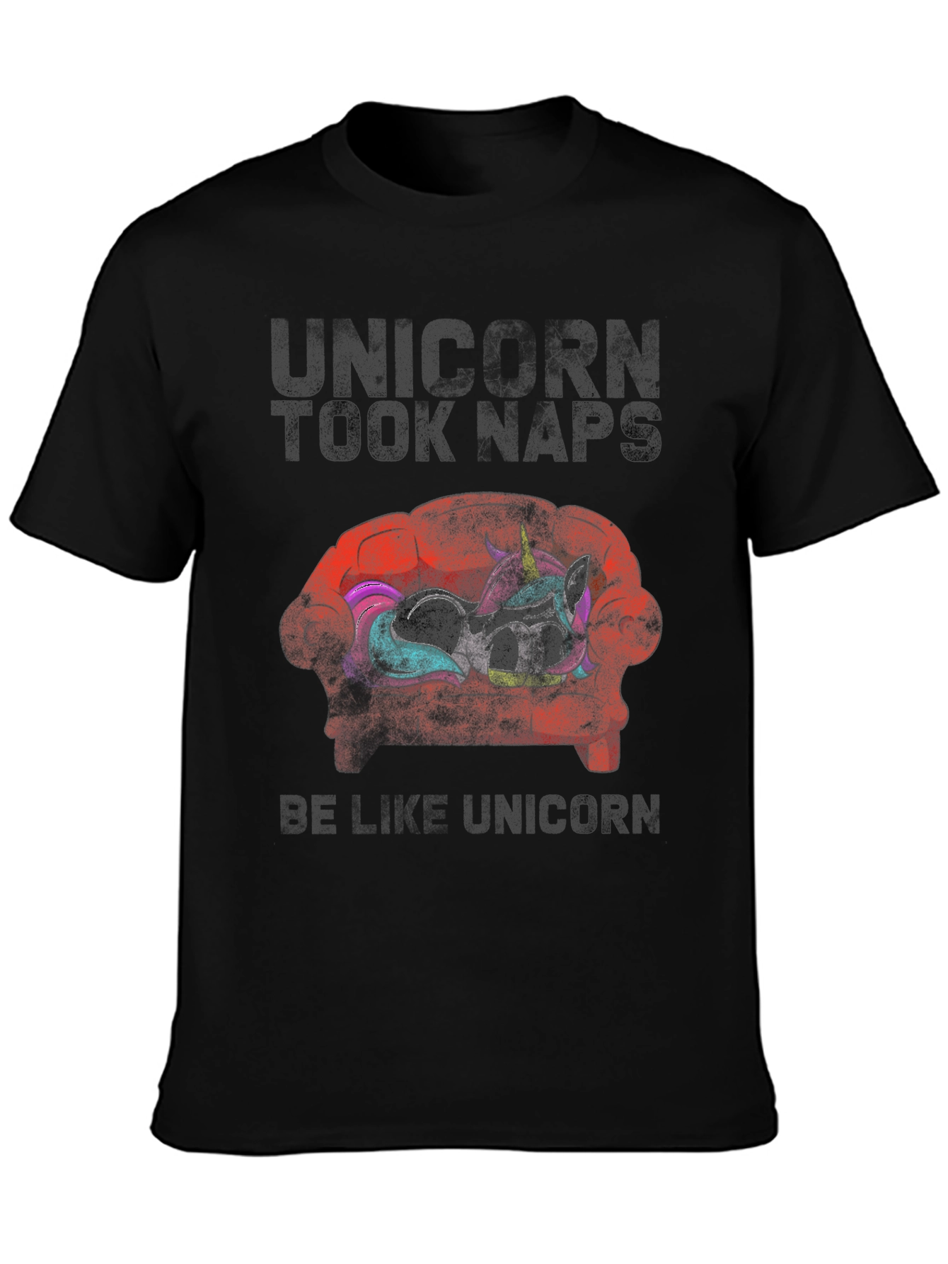 Unicorn Took Naps Graphic Tee