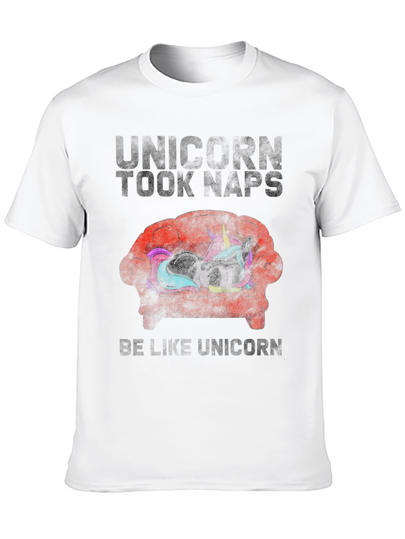 Unicorn Took Naps Graphic Tee