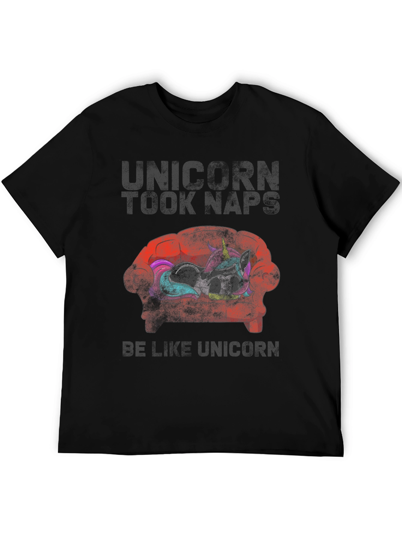 Unicorn Took Naps Graphic Tee