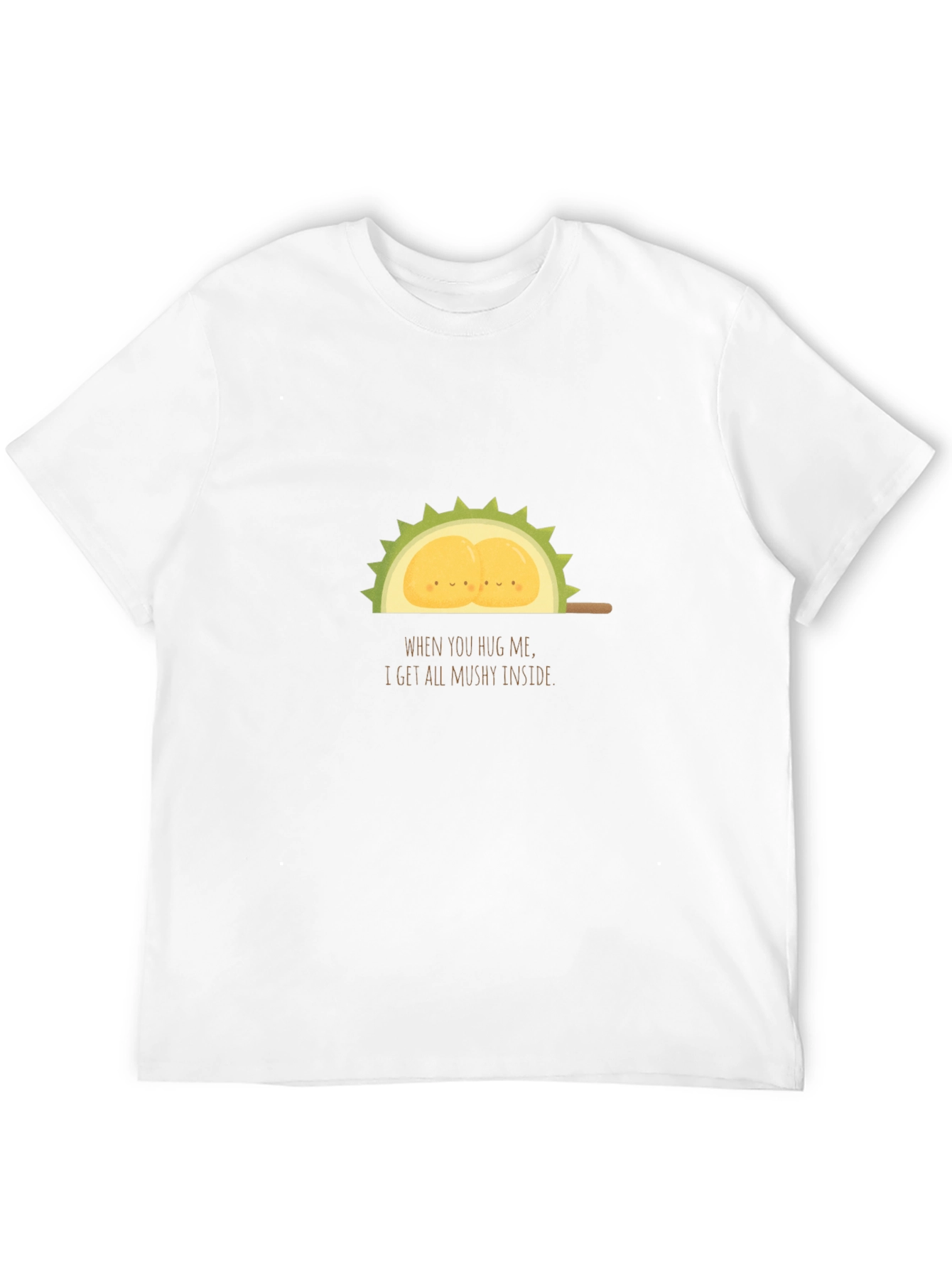 Funny Durian Fruit T-Shirt - Mushy Inside