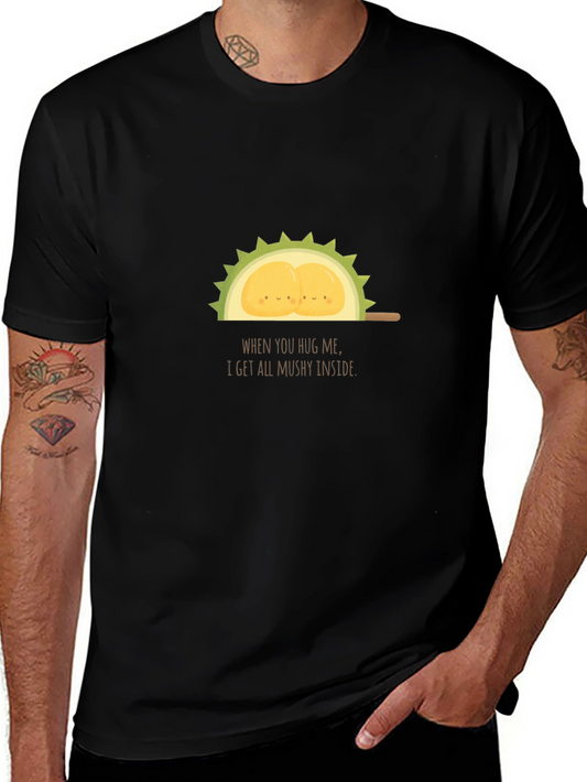 Funny Durian Fruit T-Shirt - Mushy Inside