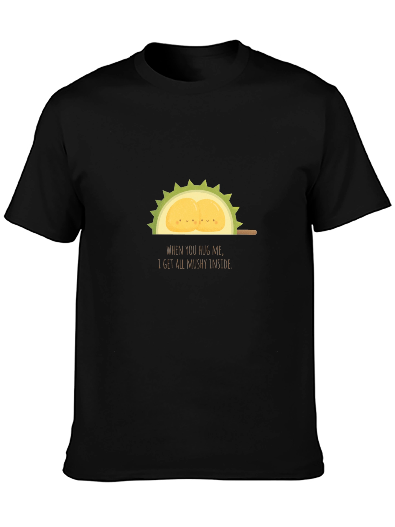 Funny Durian Fruit T-Shirt - Mushy Inside