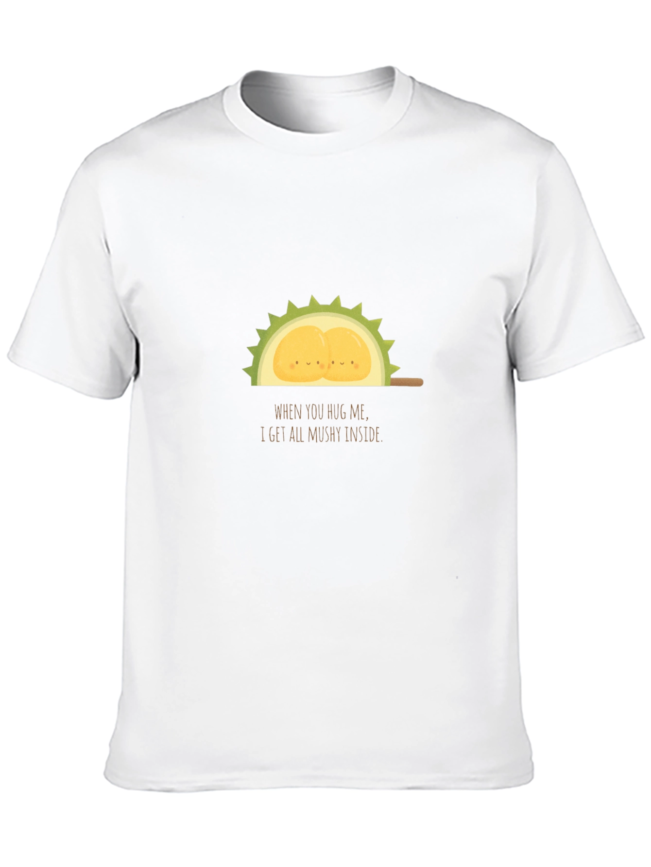 Funny Durian Fruit T-Shirt - Mushy Inside