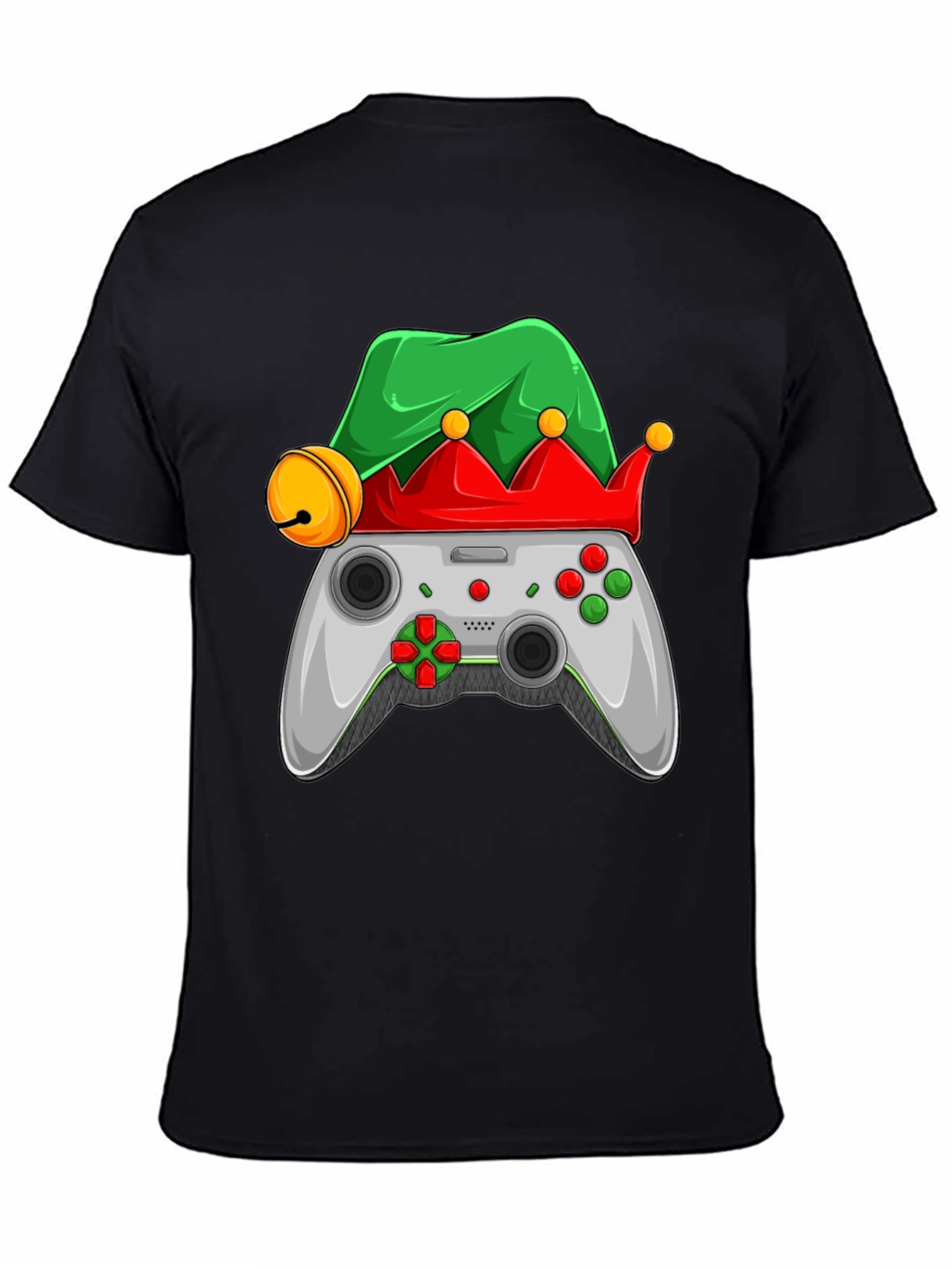 Gamer Elf Christmas T-Shirt