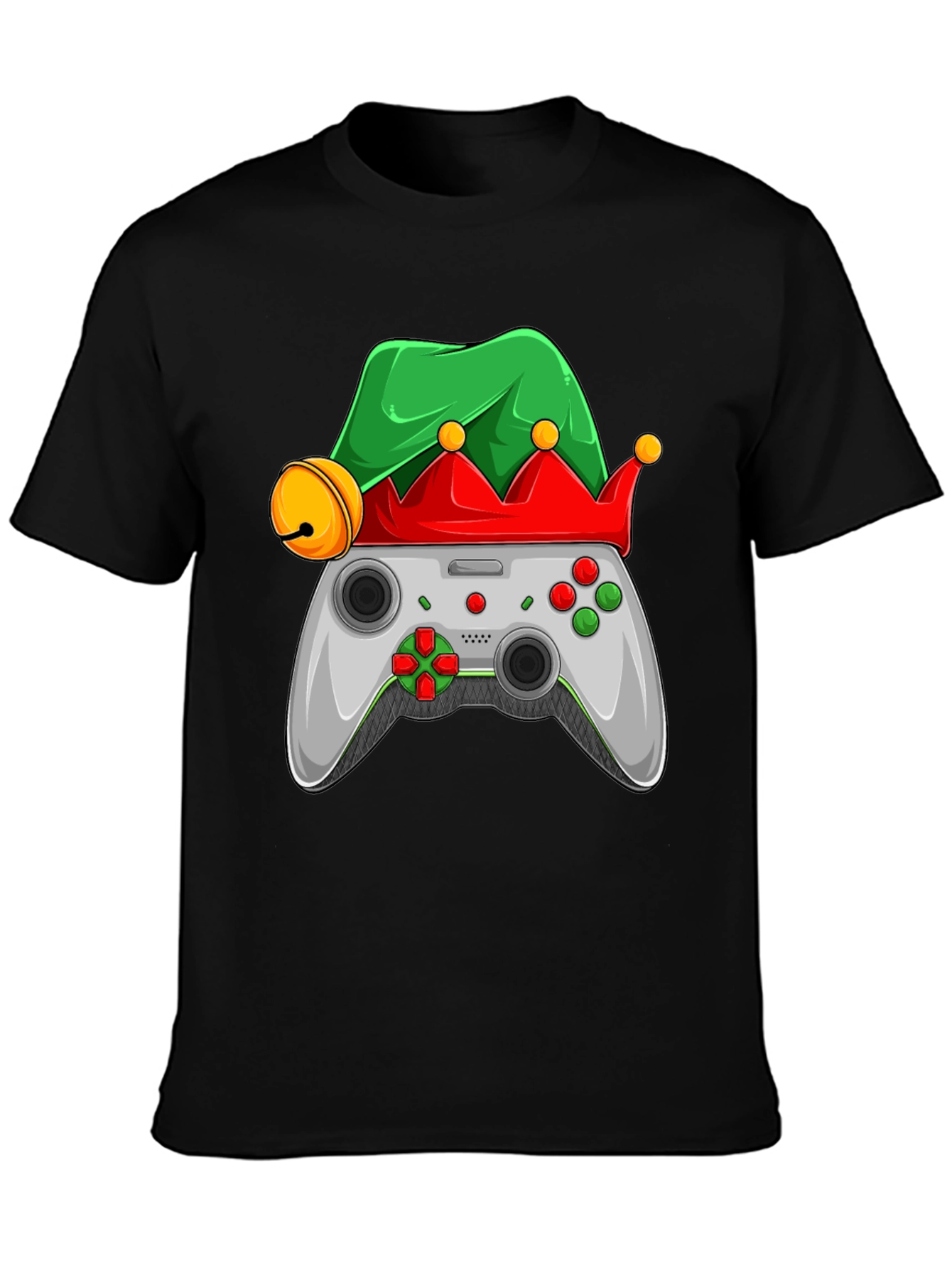 Gamer Elf Christmas T-Shirt