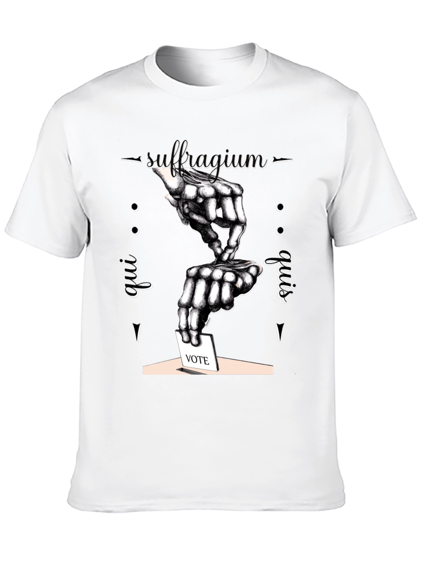 Suffragium Vote T-Shirt - Unique Graphic Tee