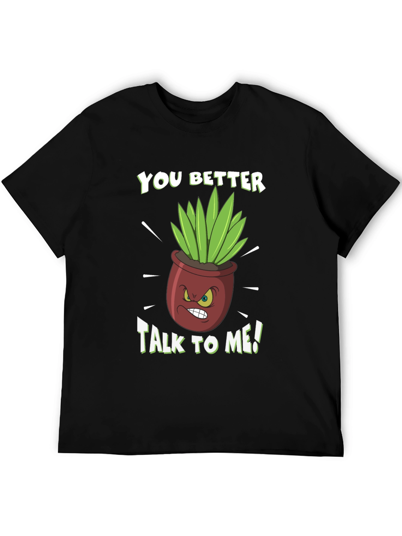 Talk to Me Plant Graphic Tee