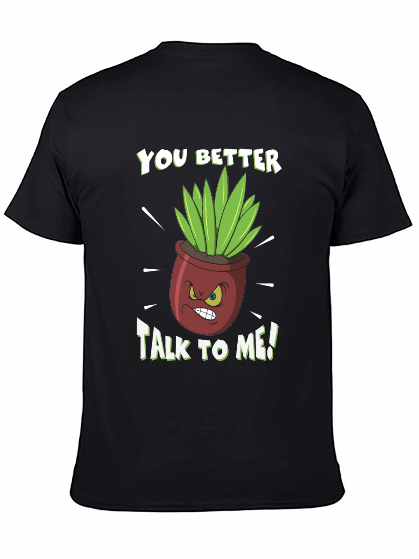 Talk to Me Plant Graphic Tee