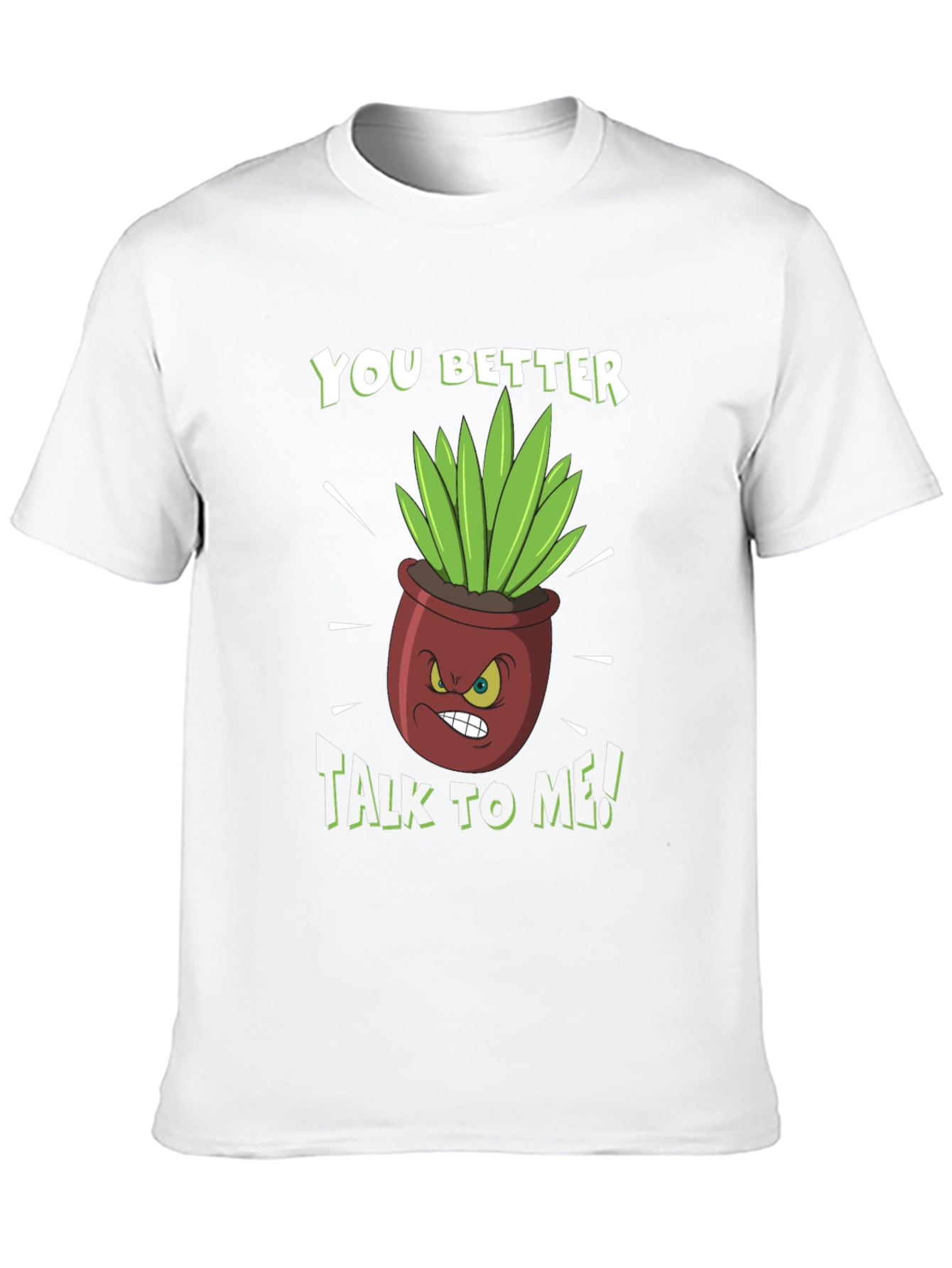 Talk to Me Plant Graphic Tee