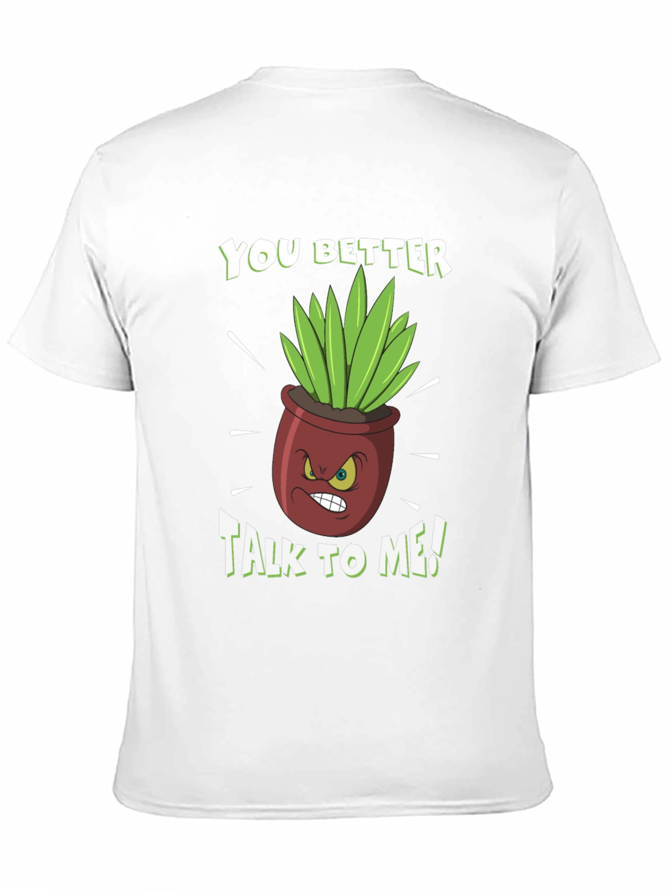 Talk to Me Plant Graphic Tee