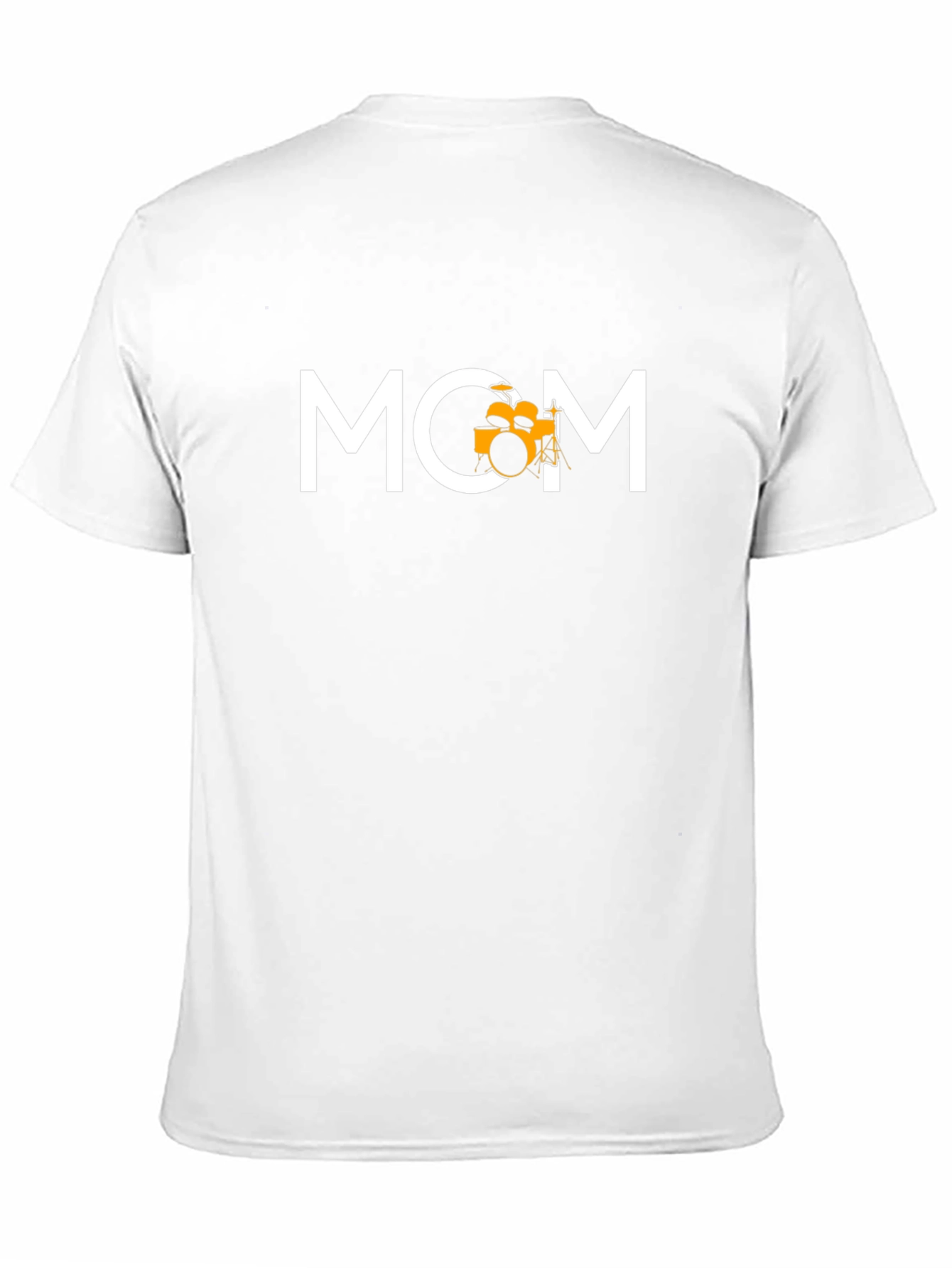 Drummer Mom Graphic T-Shirt - Black