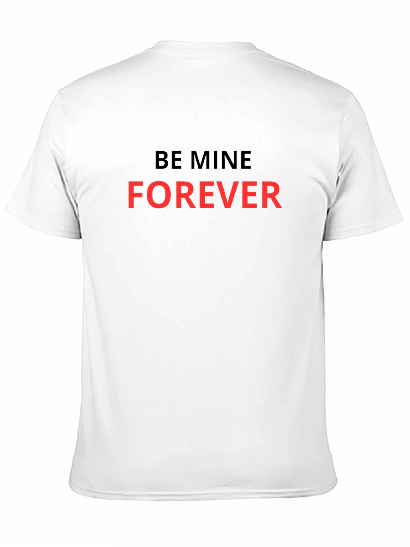 Be Mine Forever Graphic Tee - Black