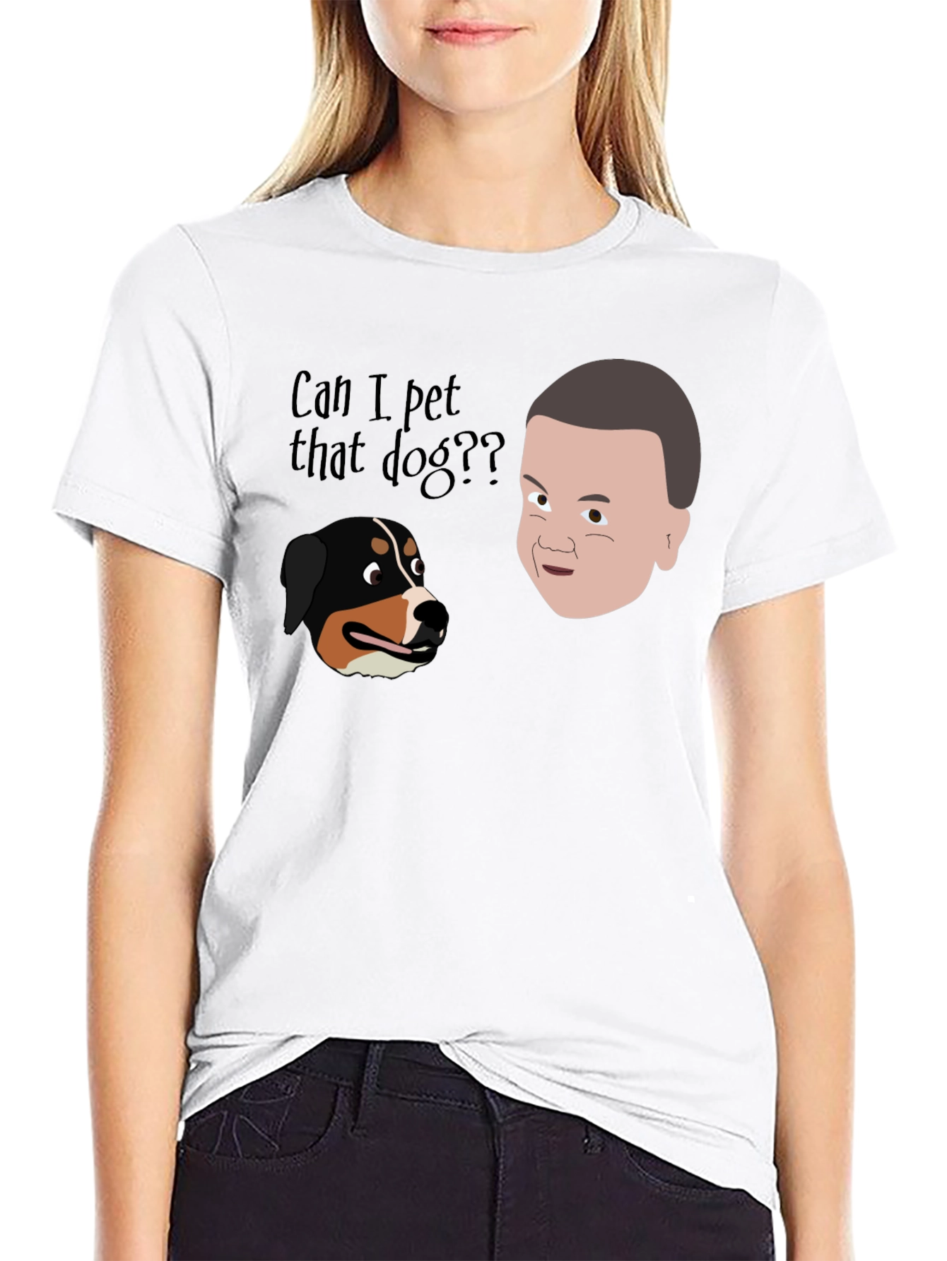 Can I Pet That Dog Graphic Tee