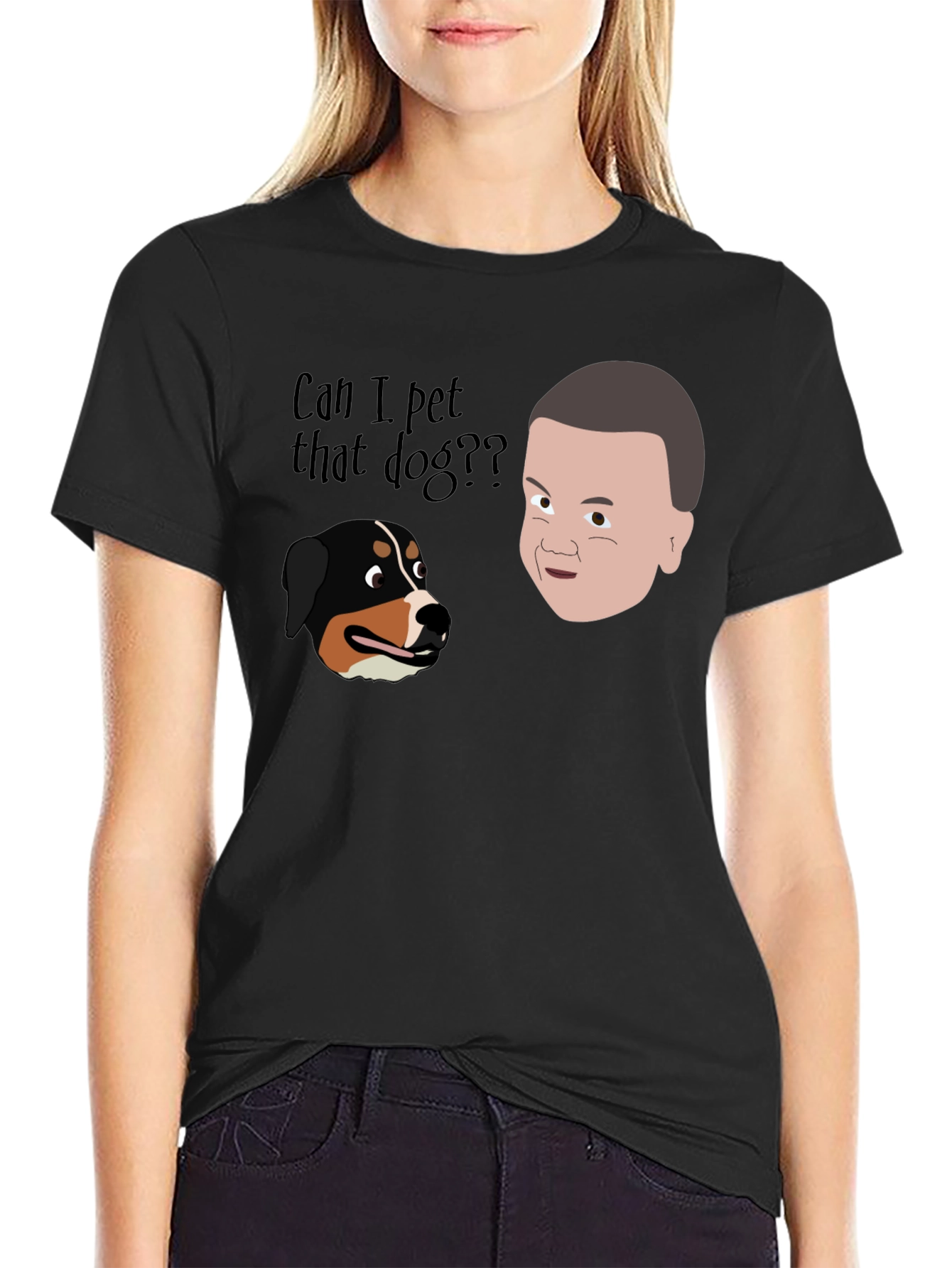 Can I Pet That Dog Graphic Tee