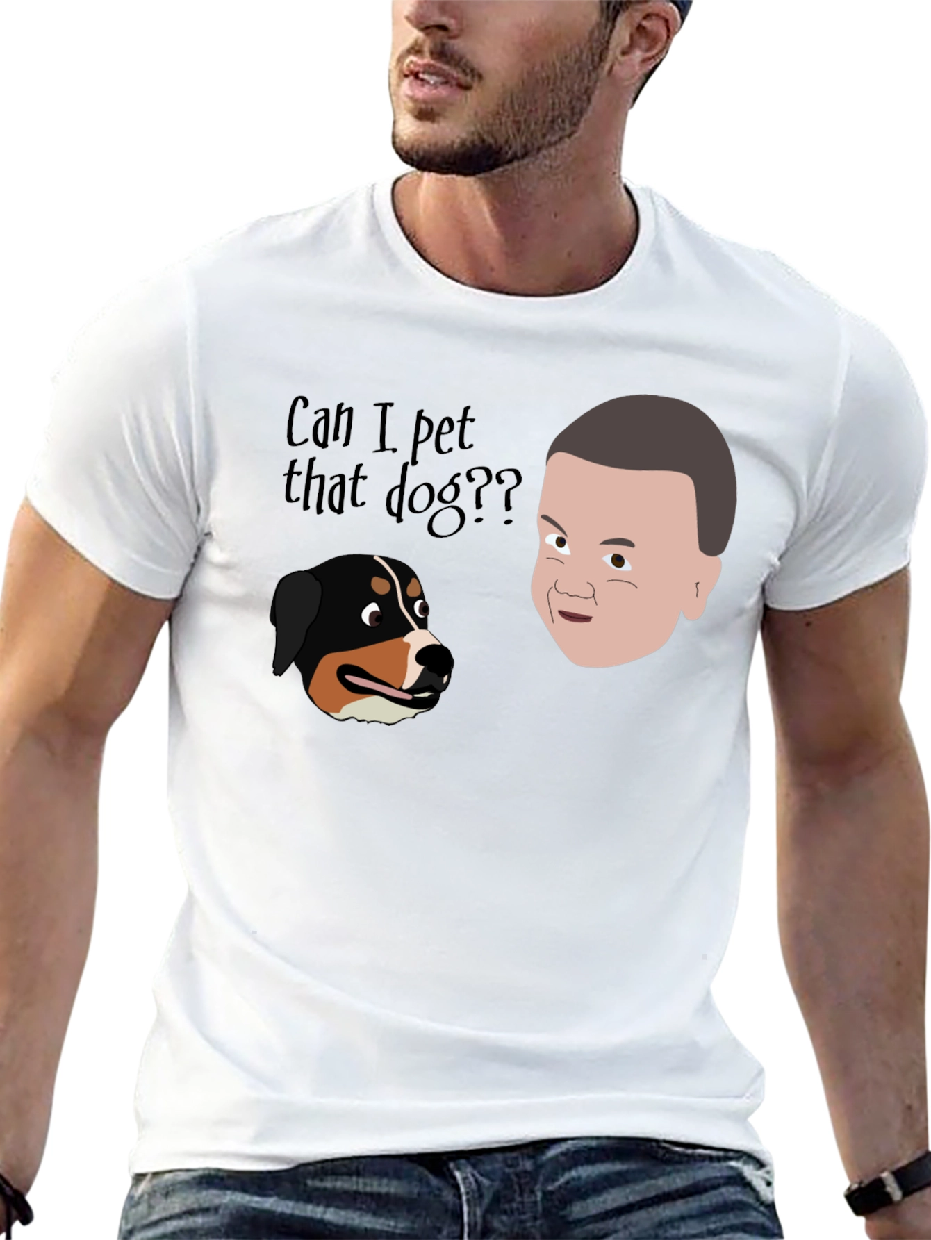 Can I Pet That Dog Graphic Tee