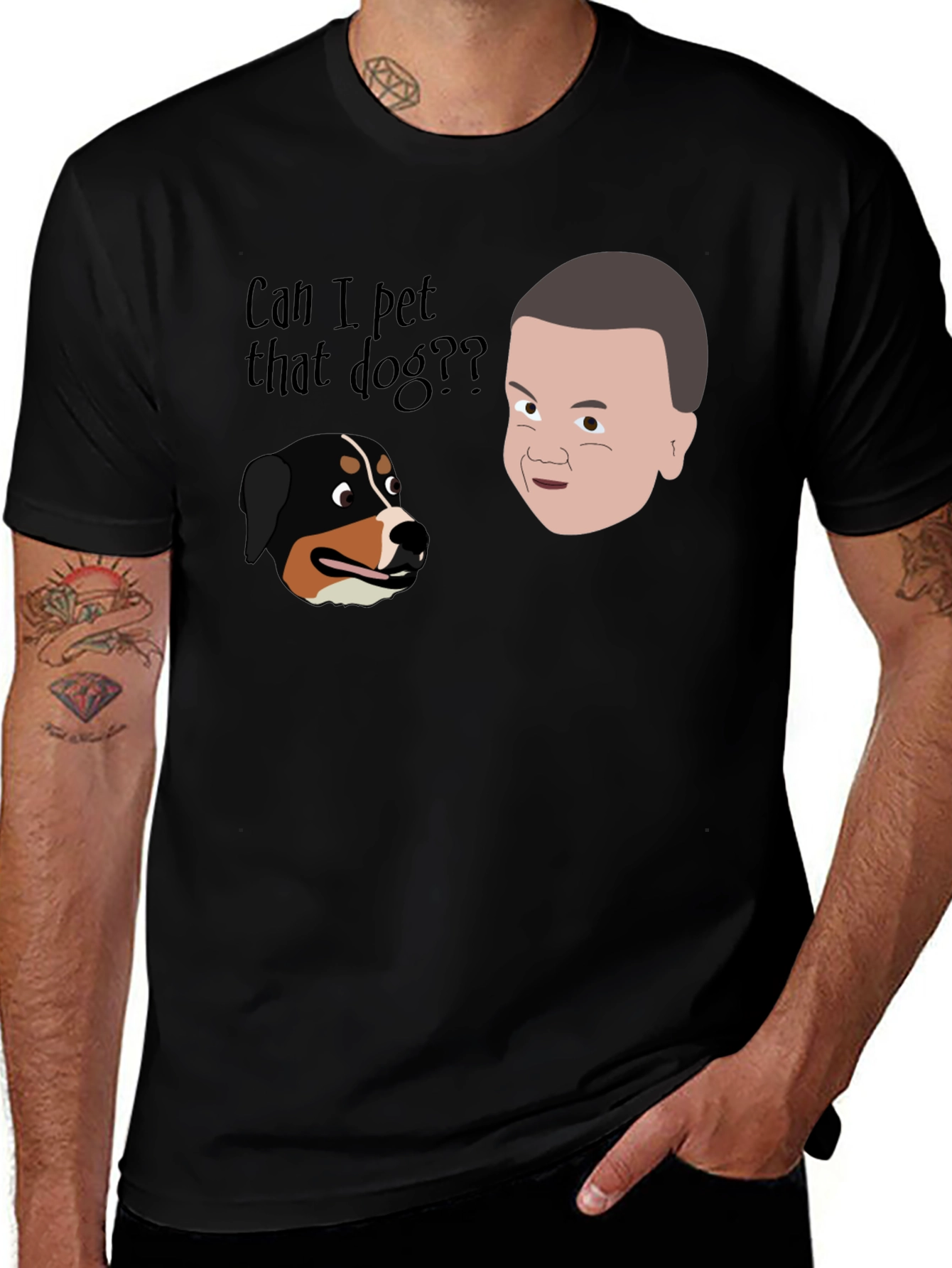 Can I Pet That Dog Graphic Tee