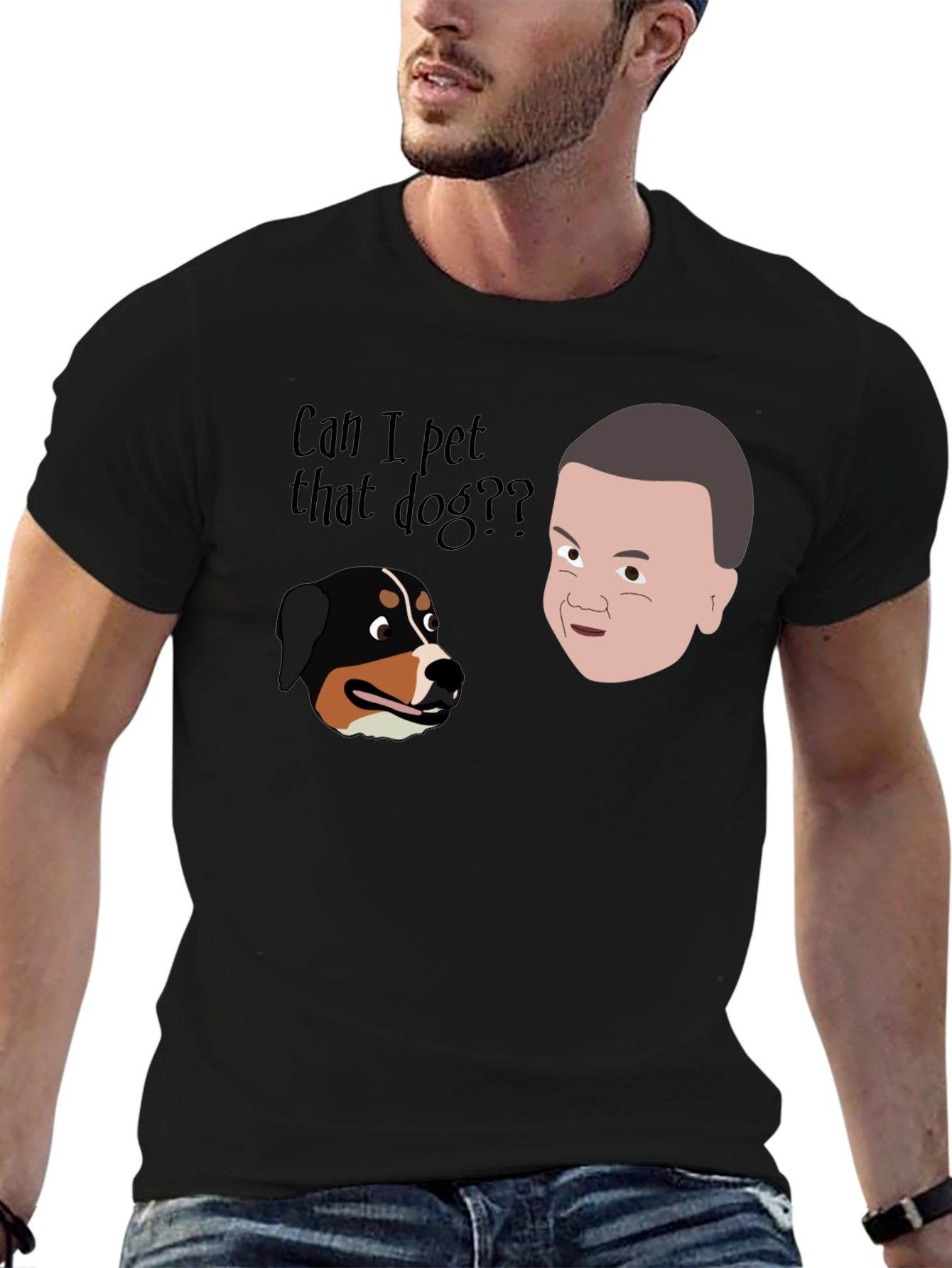Can I Pet That Dog Graphic Tee