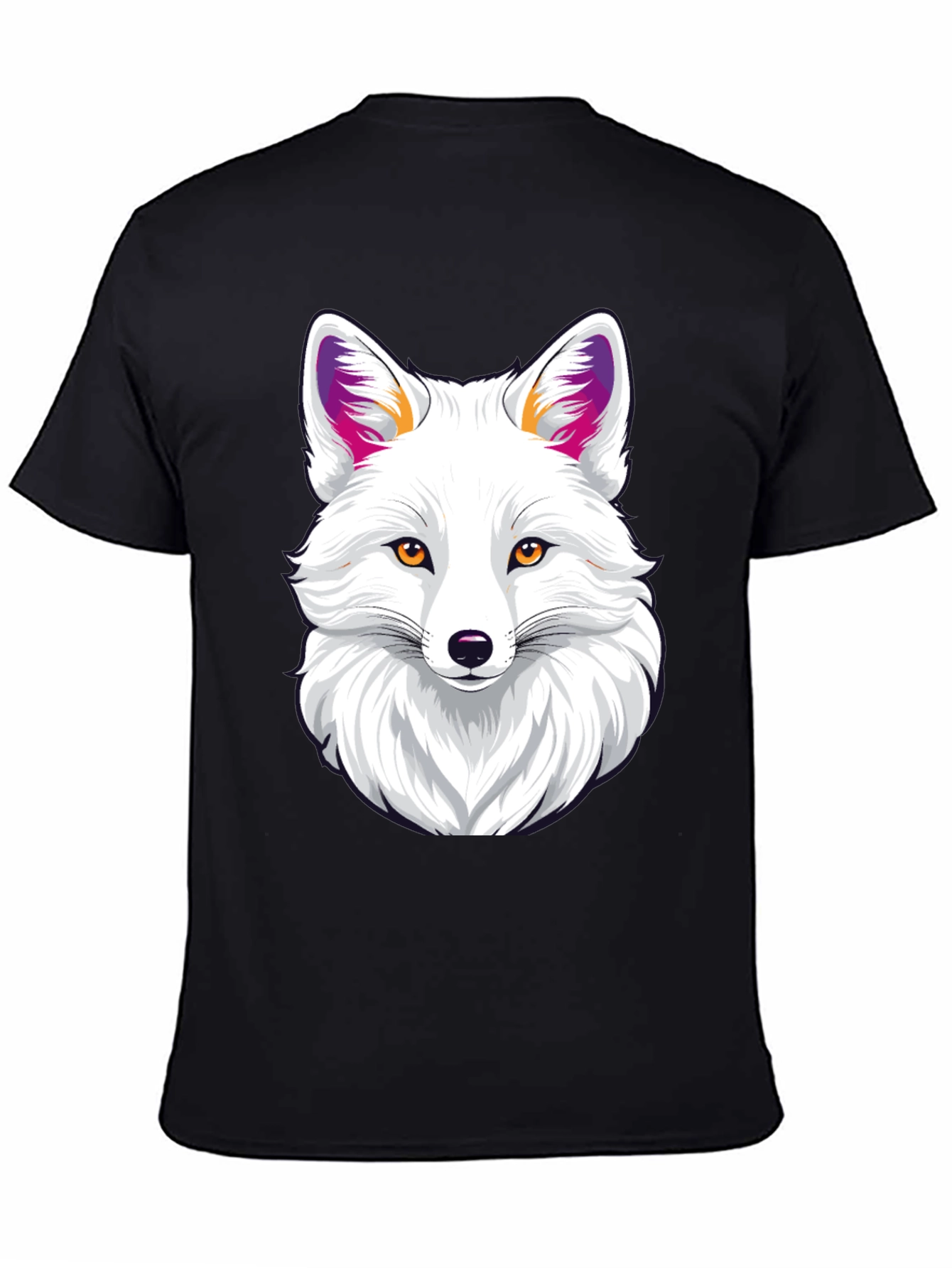 Cool Fox Graphic Tee - Arctic Fox T-Shirt