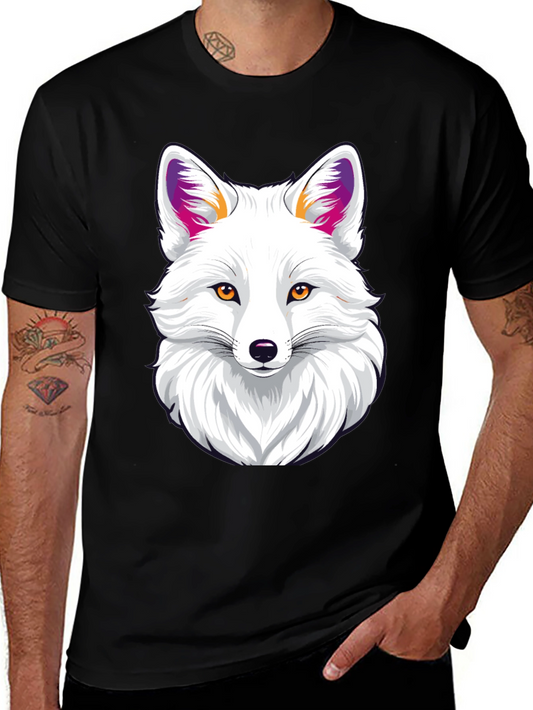 Cool Fox Graphic Tee - Arctic Fox T-Shirt