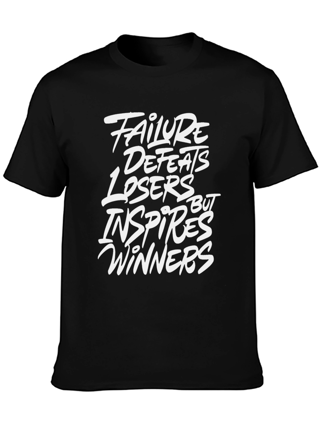 Inspirational Graphic Print T-Shirt