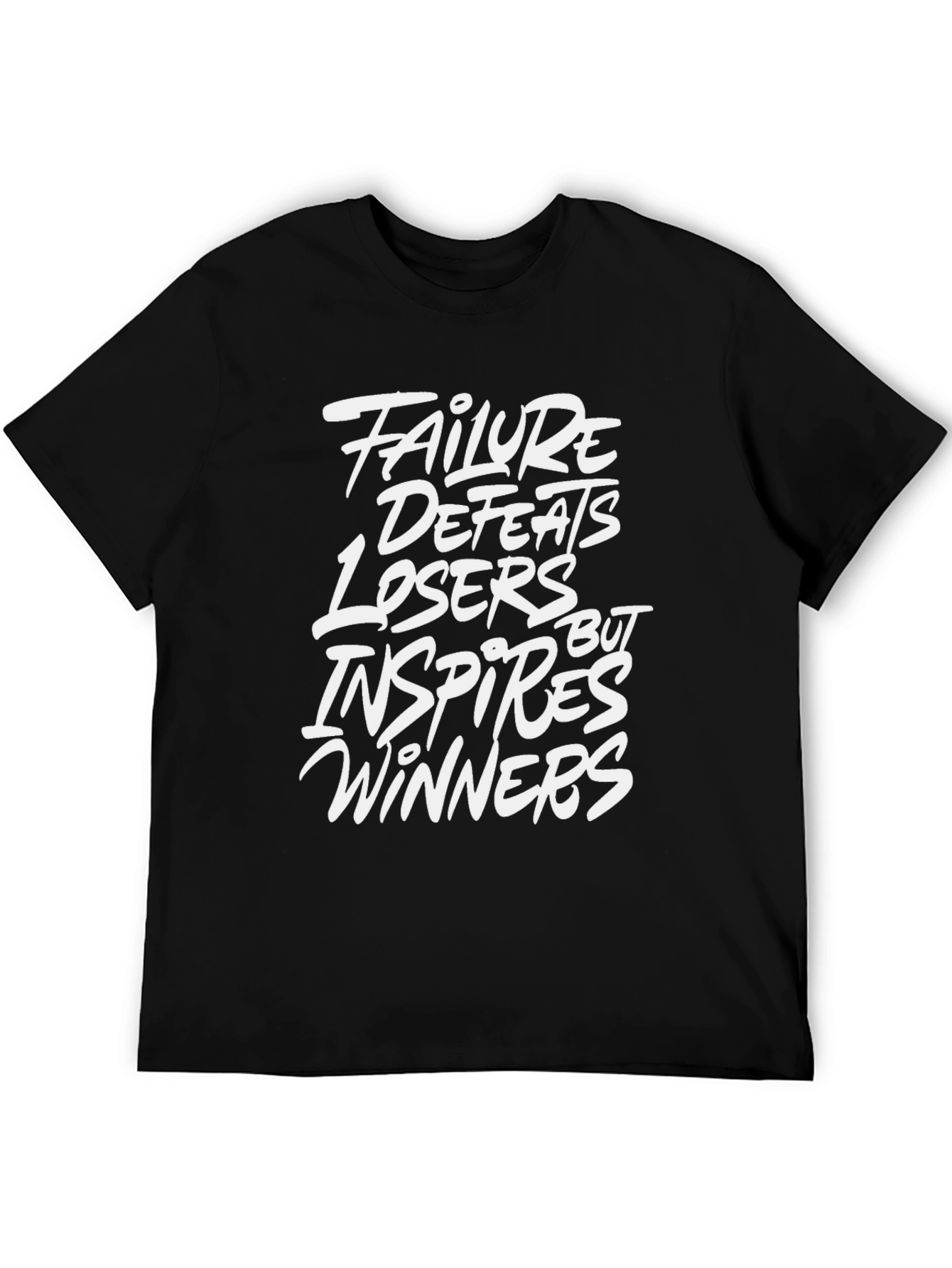 Inspirational Graphic Print T-Shirt