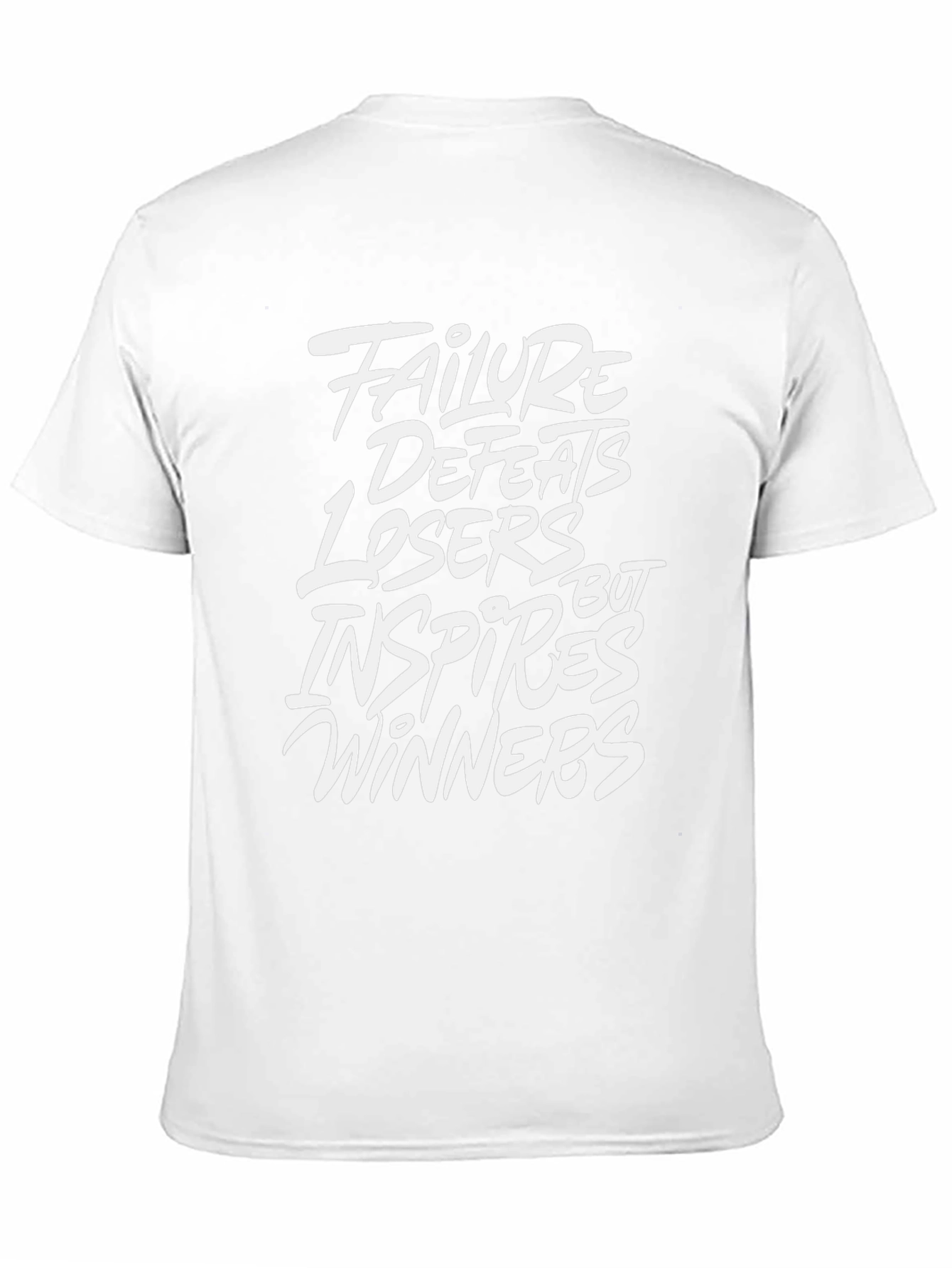 Inspirational Graphic Print T-Shirt