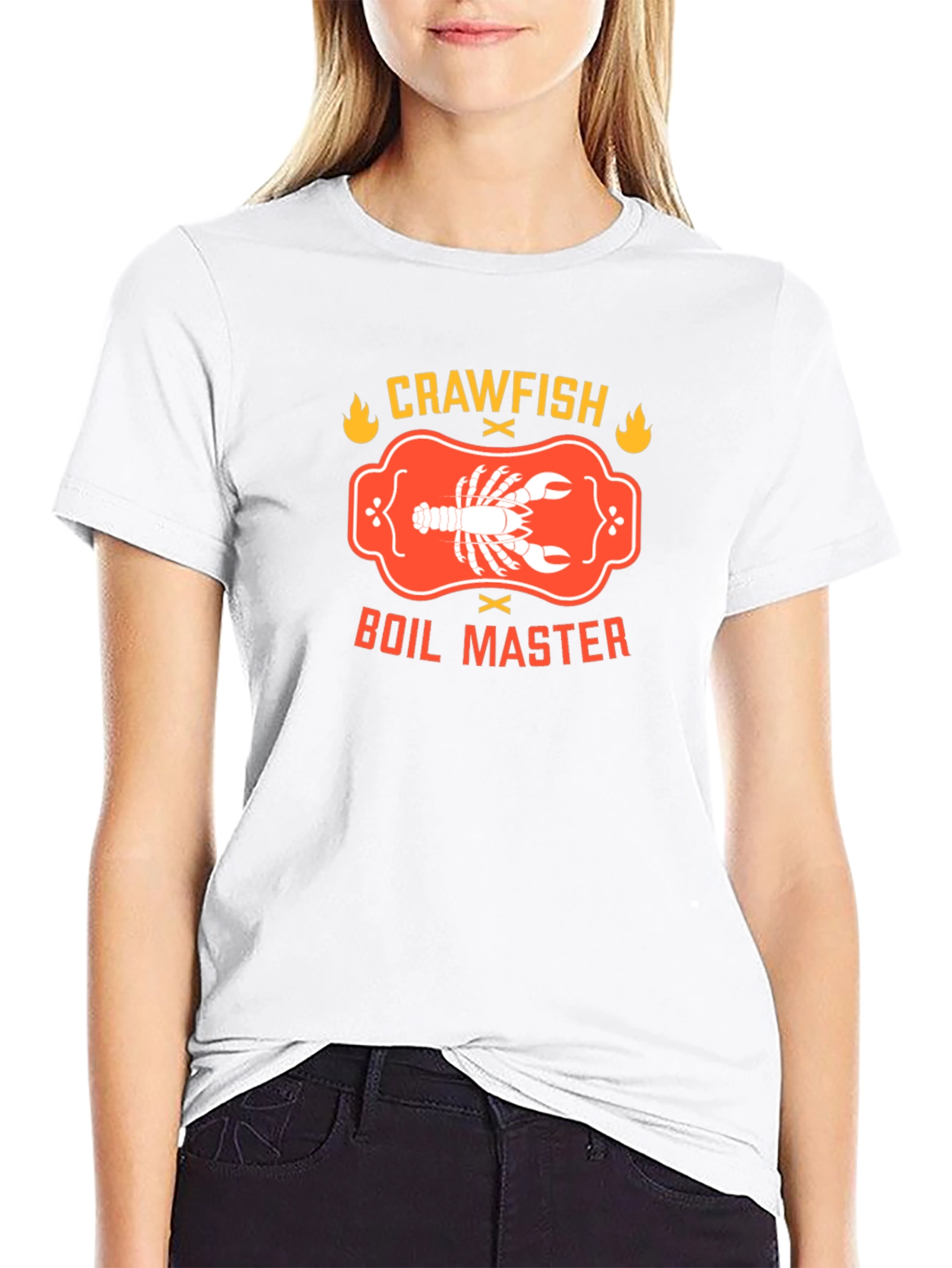 Crawfish Boil Master Graphic Tee - Cajun Seafood T-Shirt