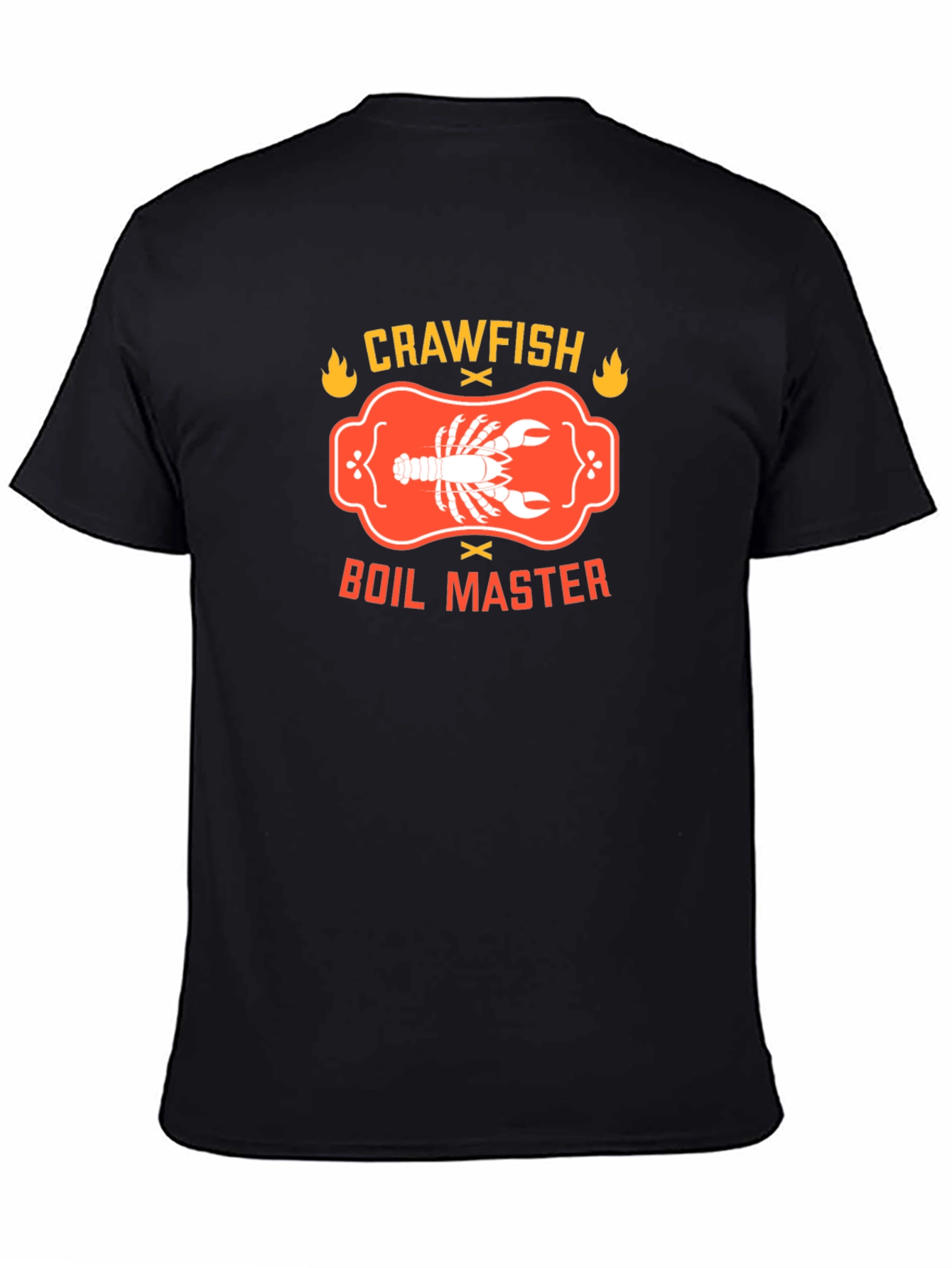 Crawfish Boil Master Graphic Tee - Cajun Seafood T-Shirt