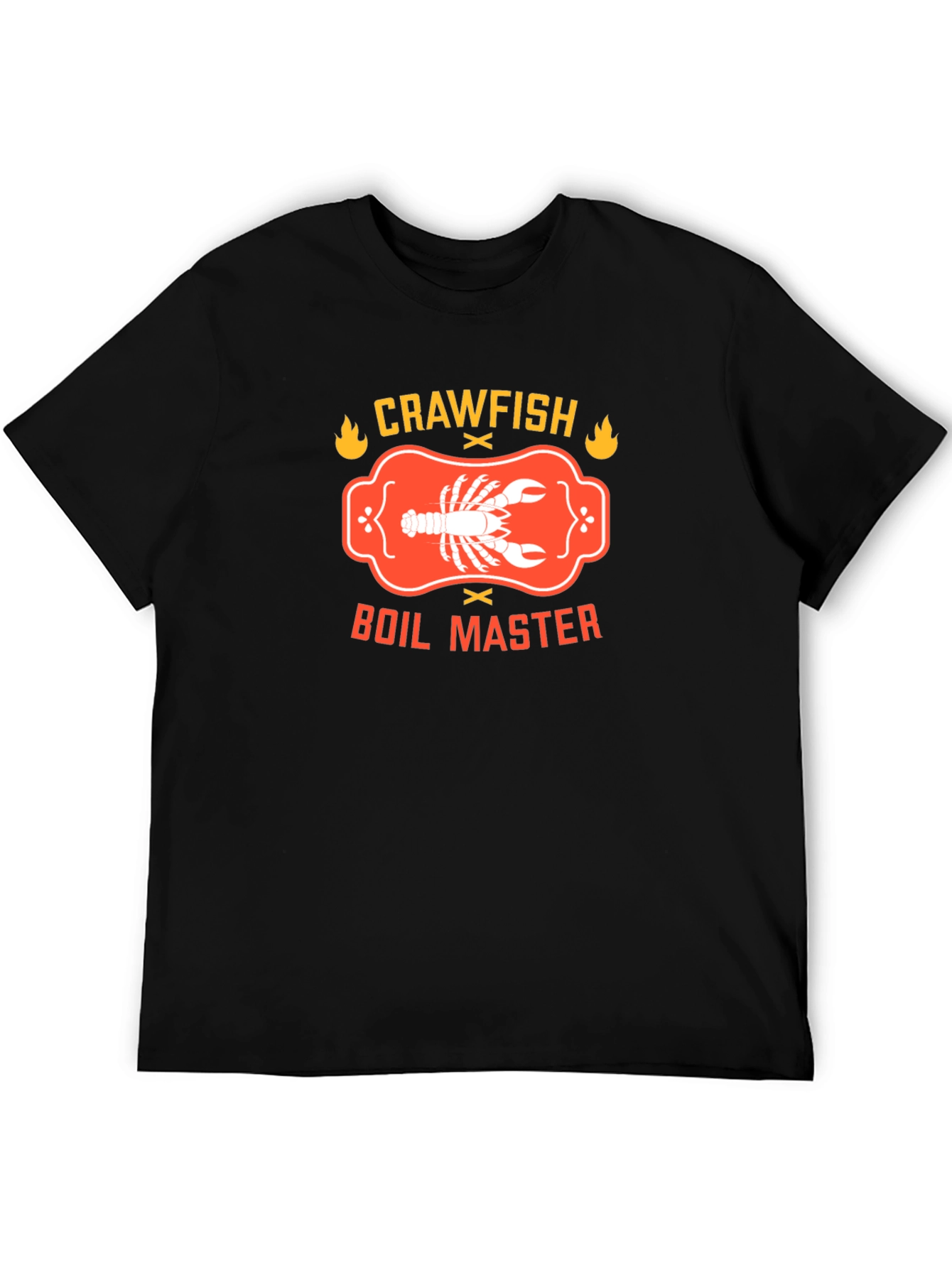 Crawfish Boil Master Graphic Tee - Cajun Seafood T-Shirt