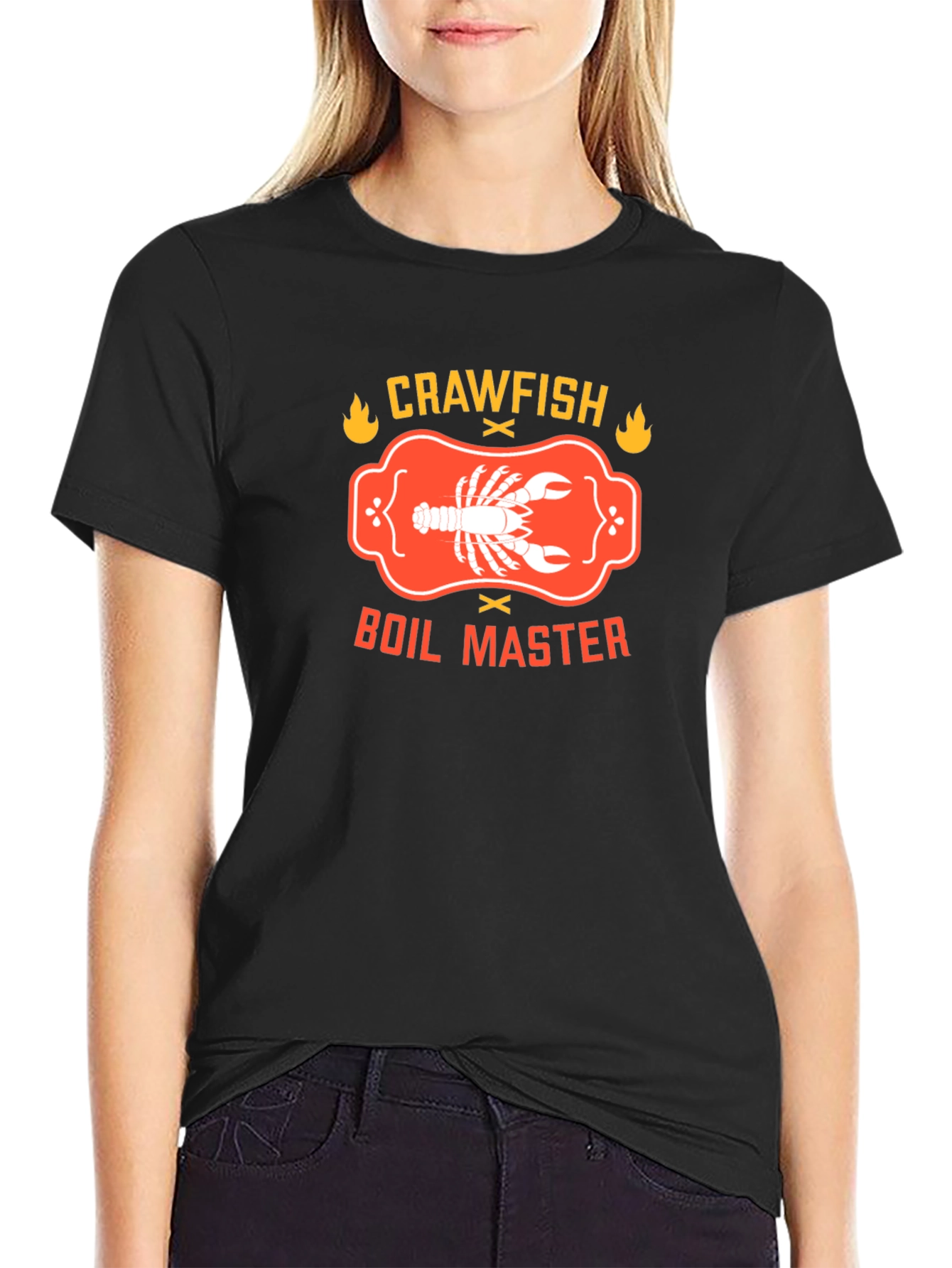 Crawfish Boil Master Graphic Tee - Cajun Seafood T-Shirt