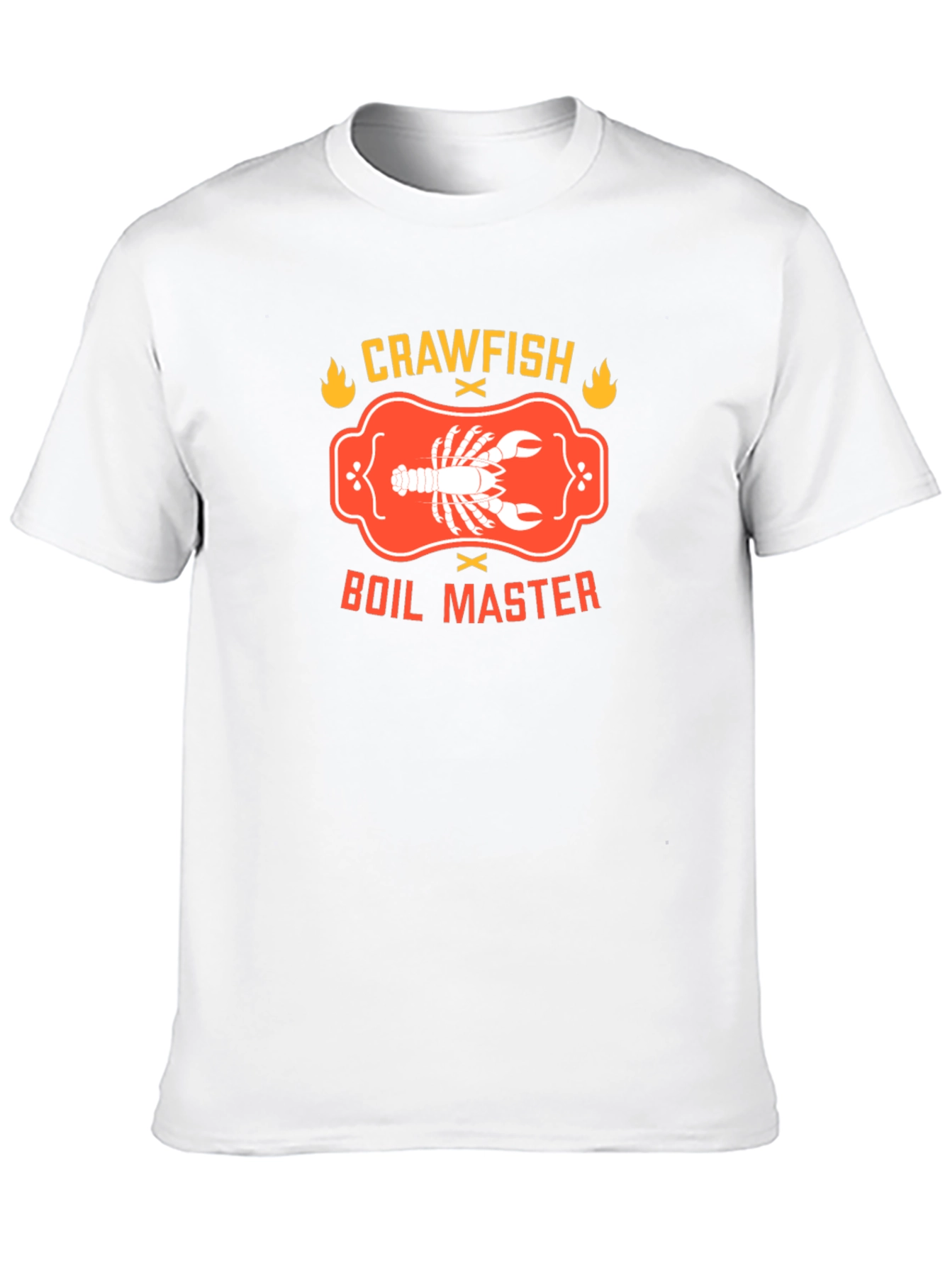 Crawfish Boil Master Graphic Tee - Cajun Seafood T-Shirt