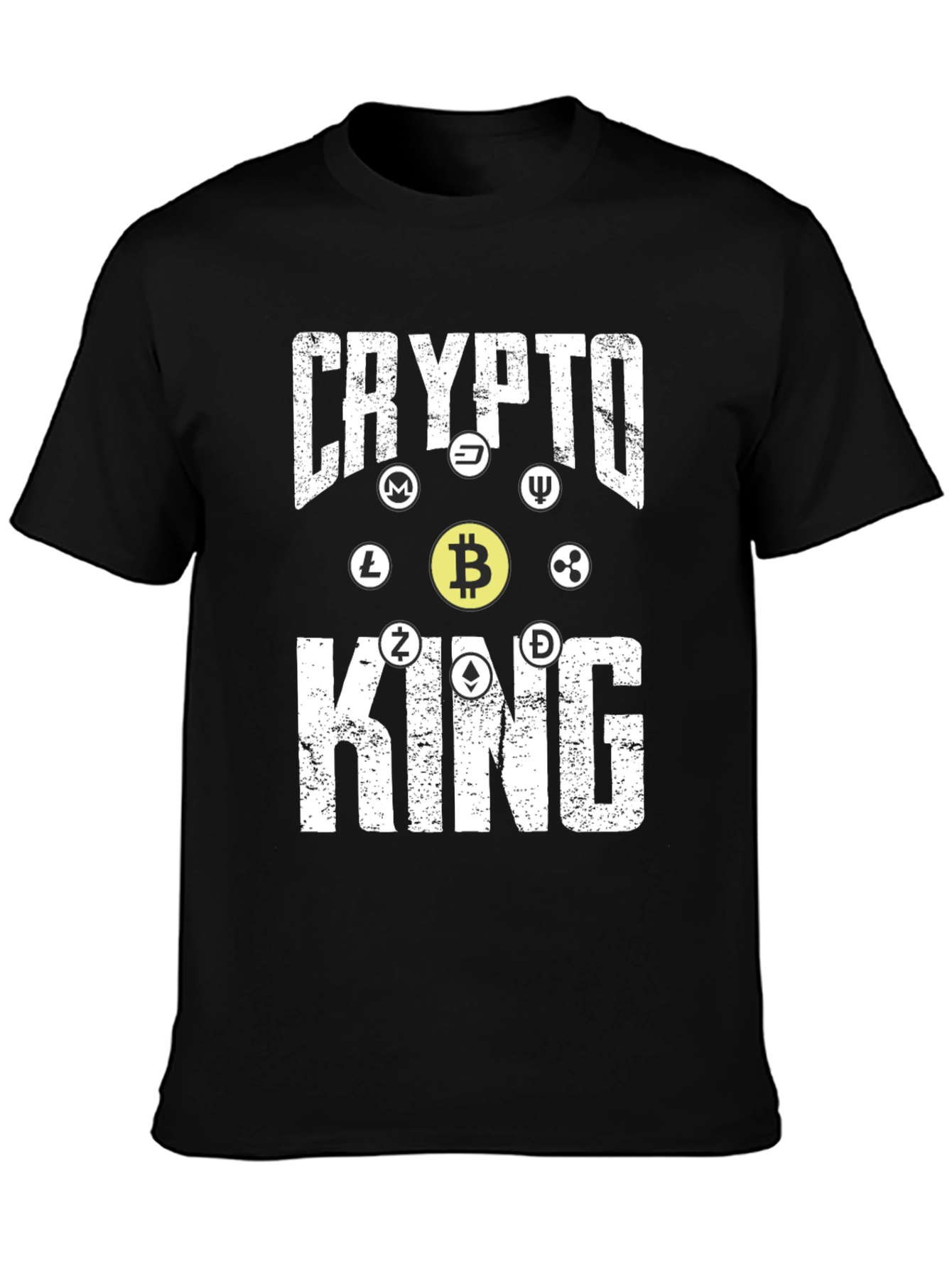Crypto King T-Shirt - Bitcoin & Altcoin Tee