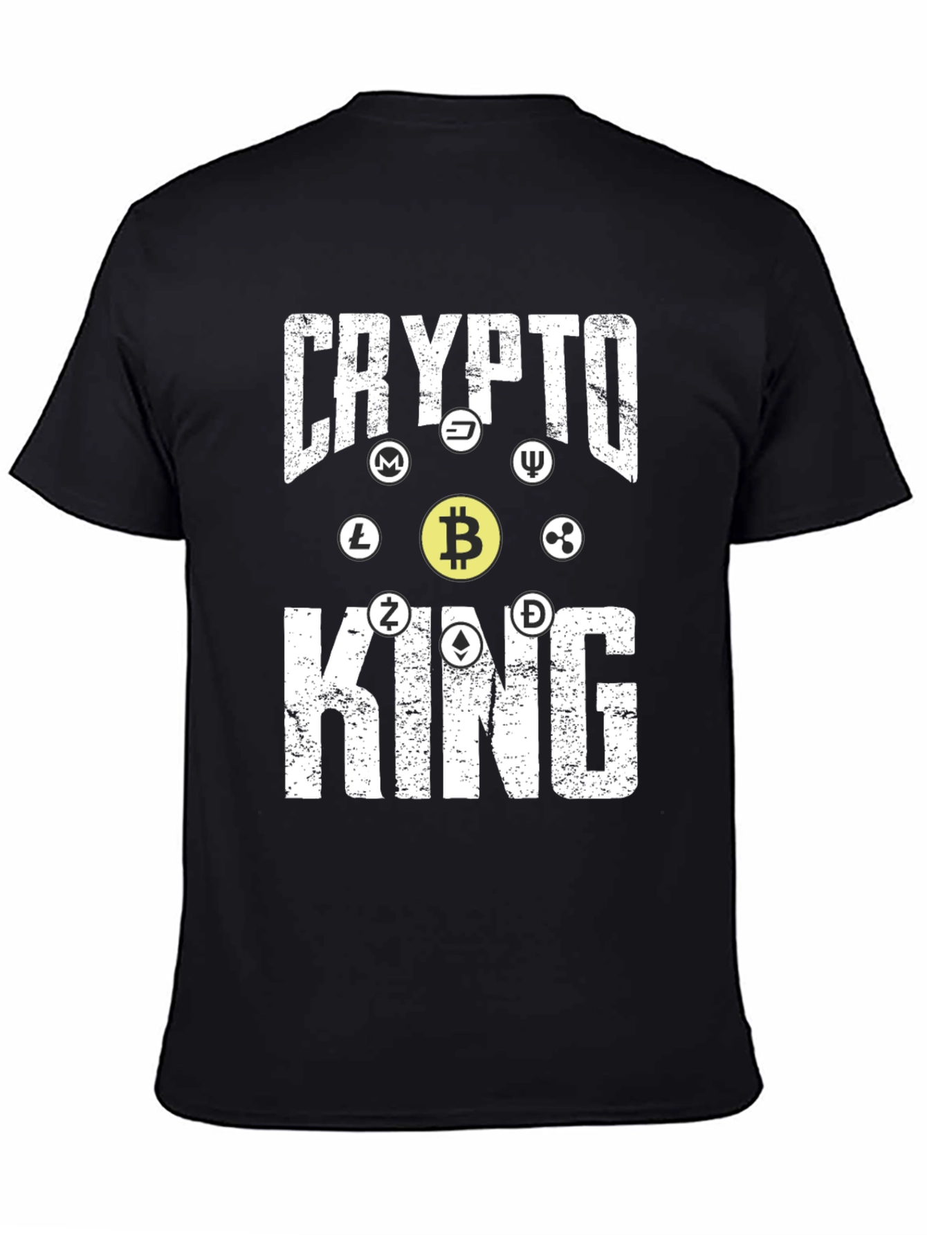 Crypto King T-Shirt - Bitcoin & Altcoin Tee