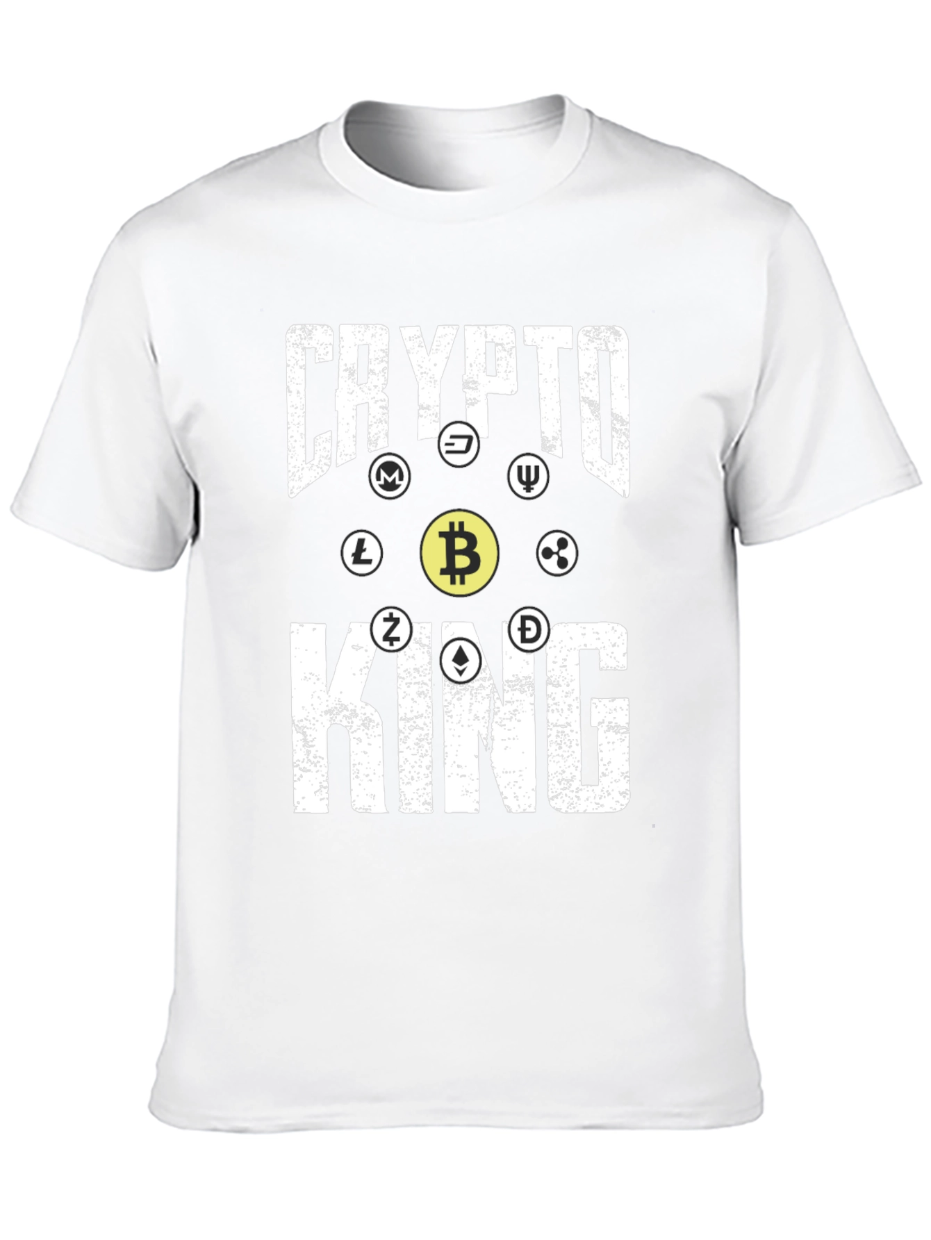Crypto King T-Shirt - Bitcoin & Altcoin Tee