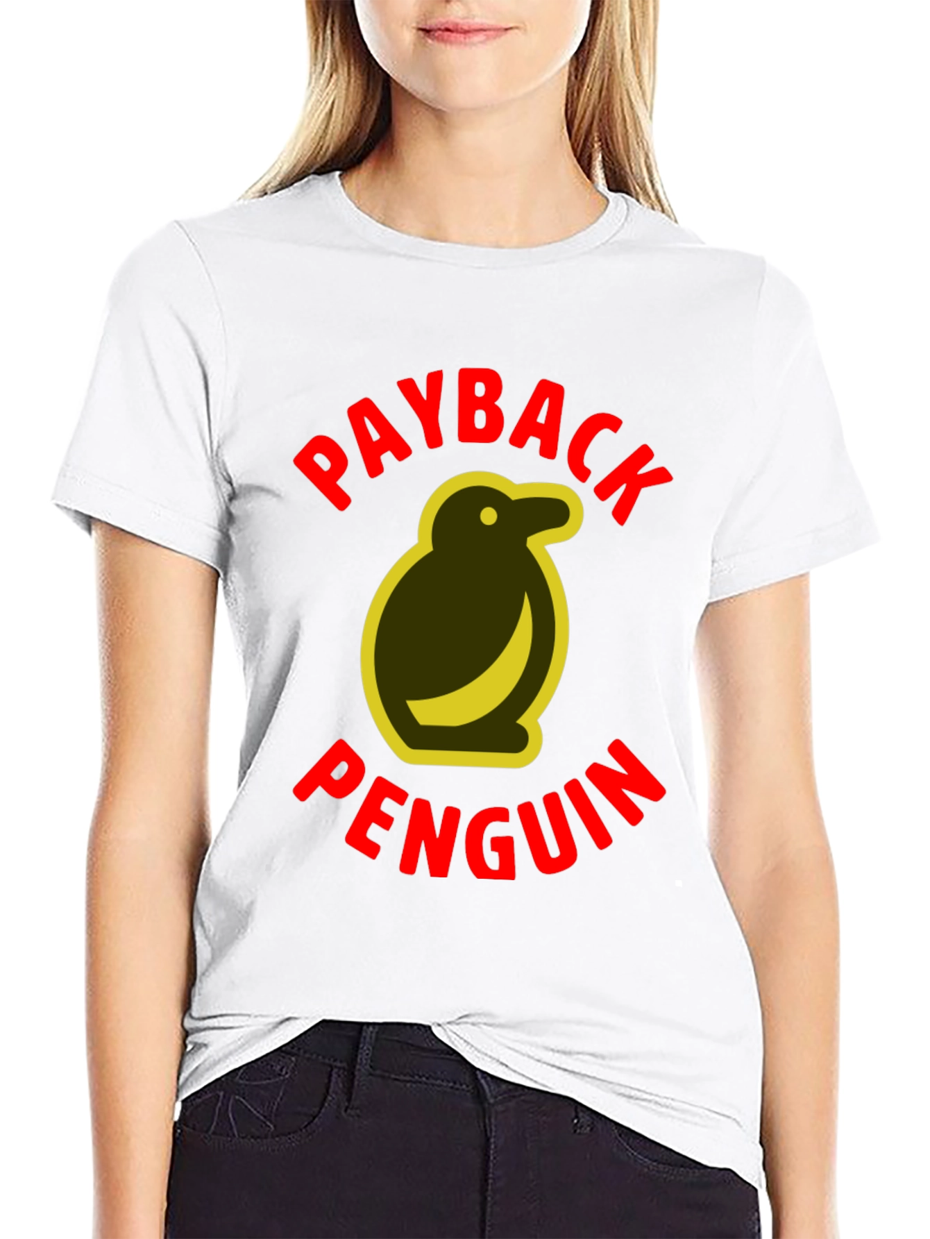 Payback Penguin Graphic T-Shirt