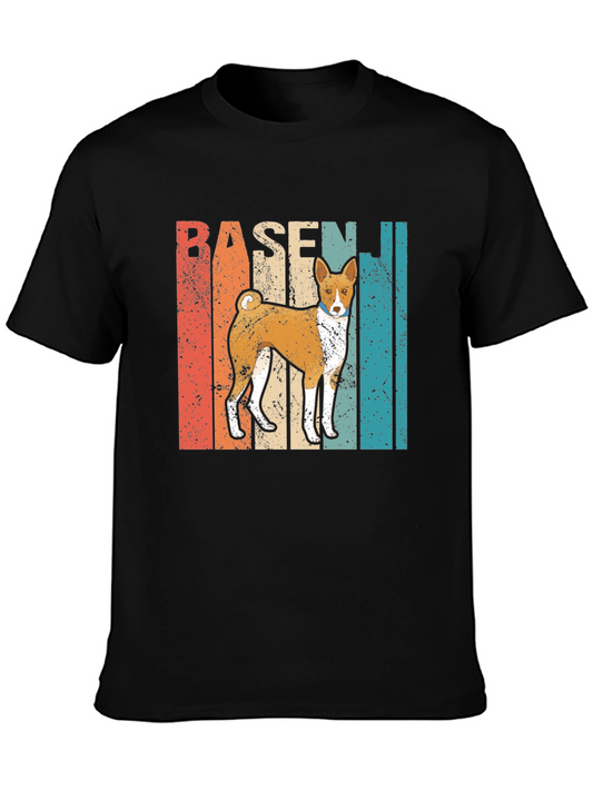 Vintage Basenji Dog T-Shirt