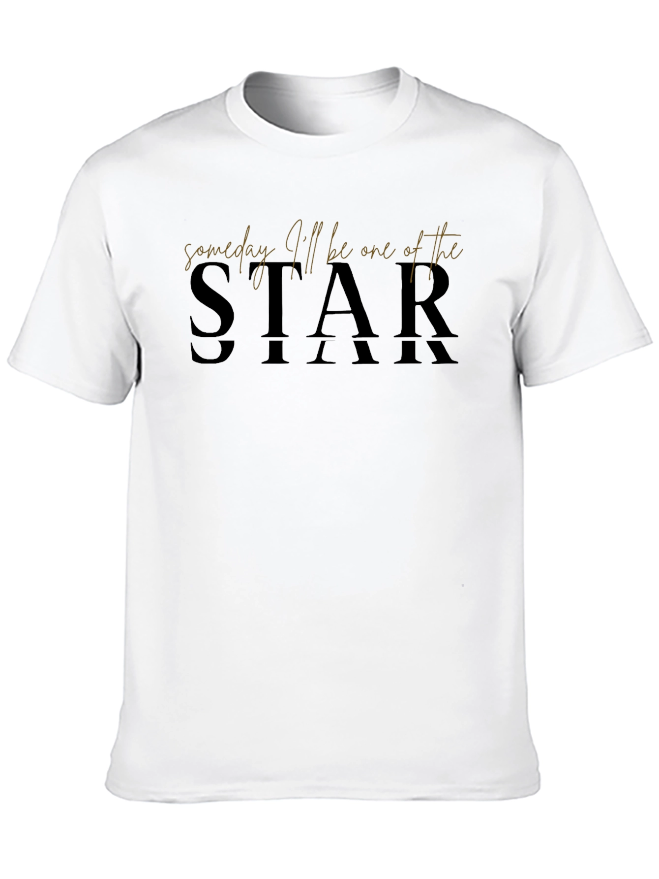 Someday Ill Be One of the Stars Graphic Tee