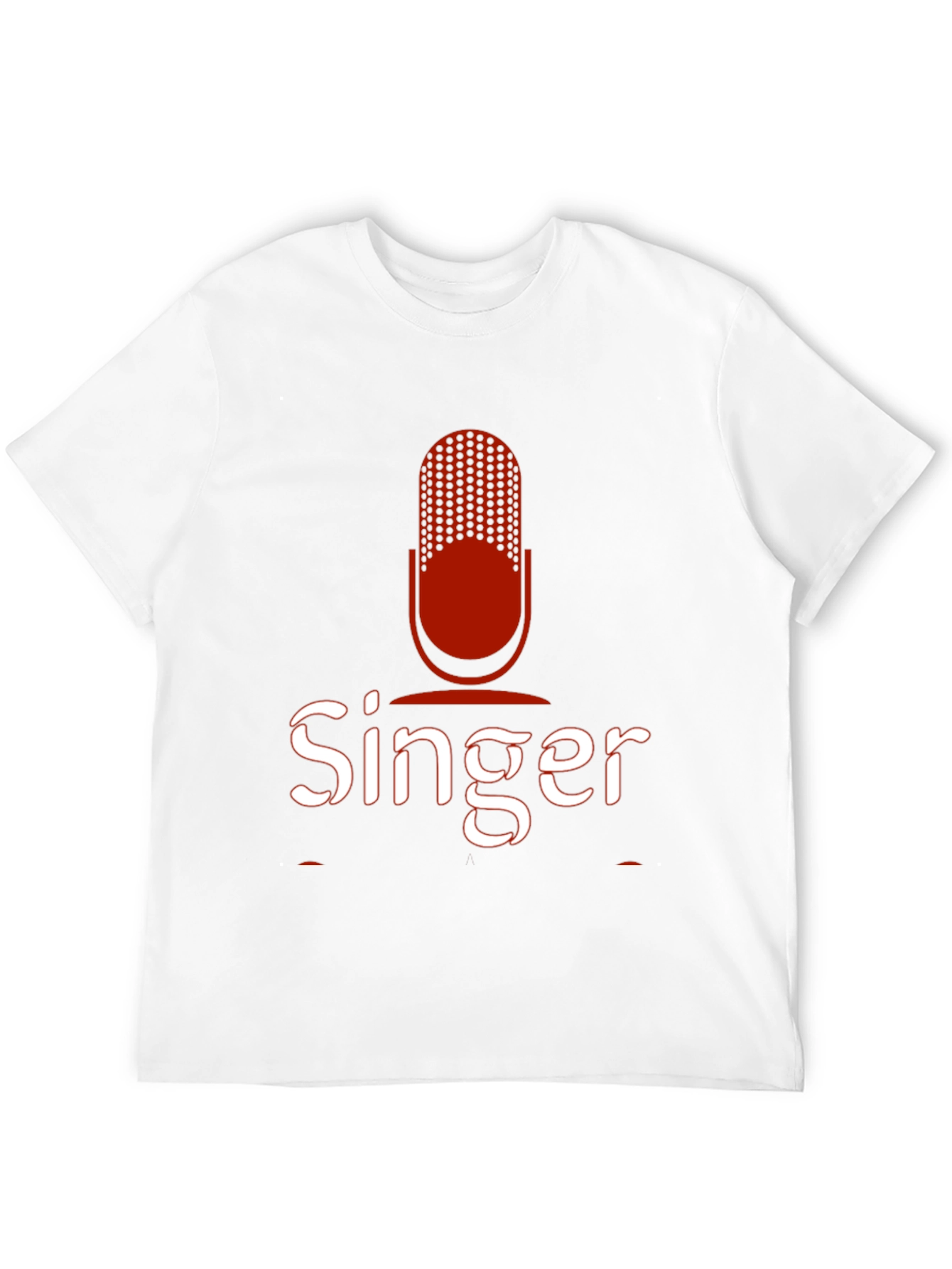 Singer Graphic Tee - Microphone Design