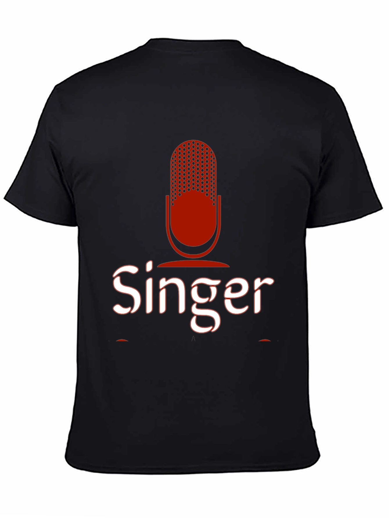 Singer Graphic Tee - Microphone Design