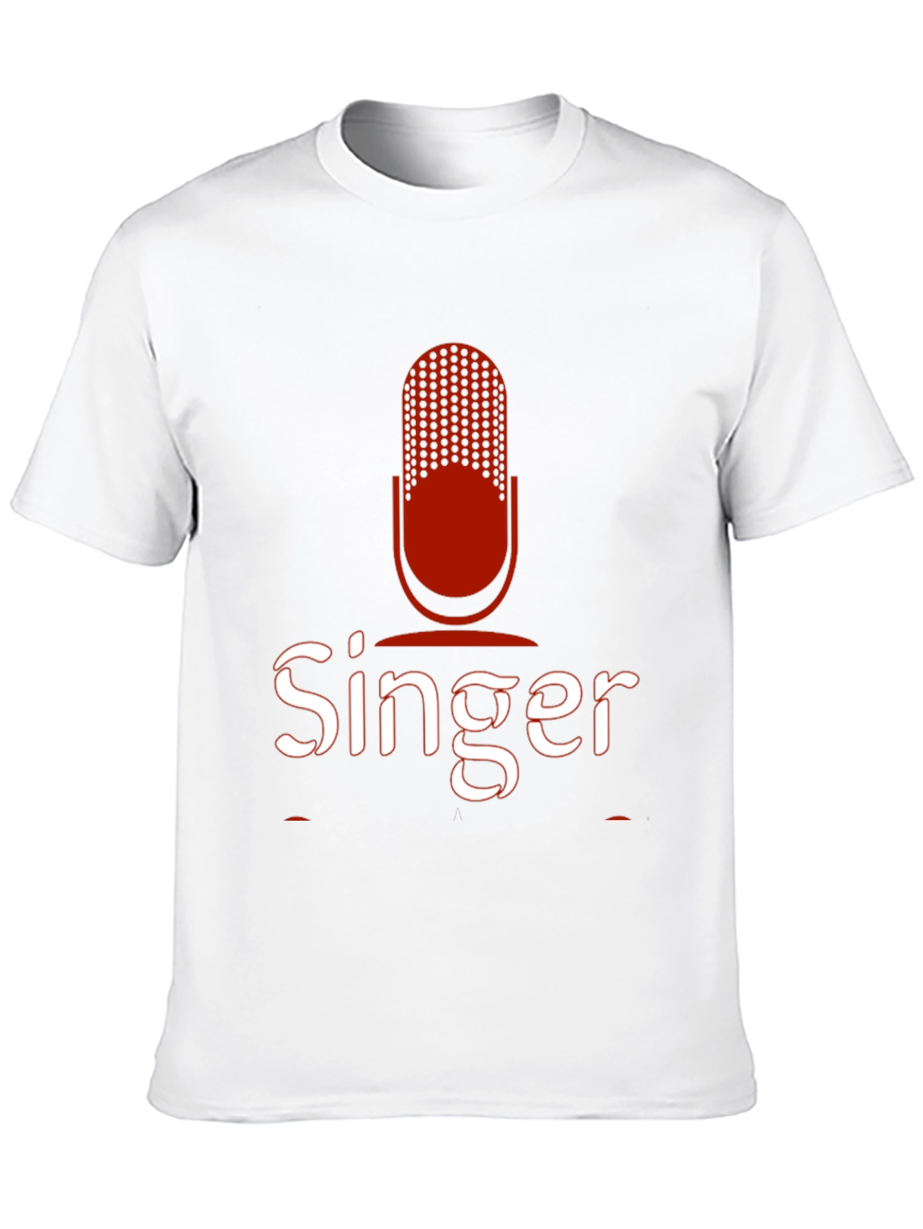 Singer Graphic Tee - Microphone Design