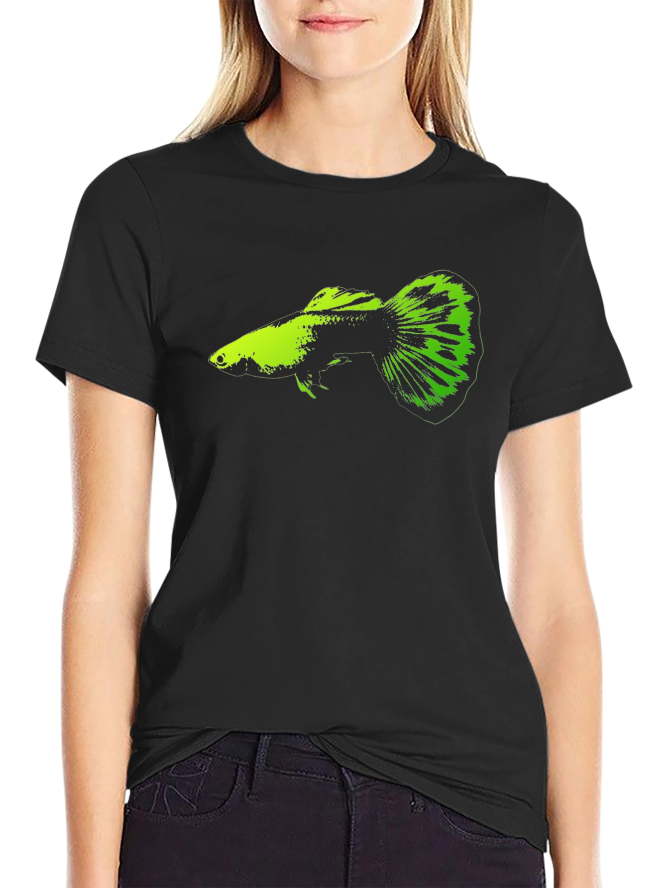 Guppy Graphic T-Shirt - Unique Fish Design