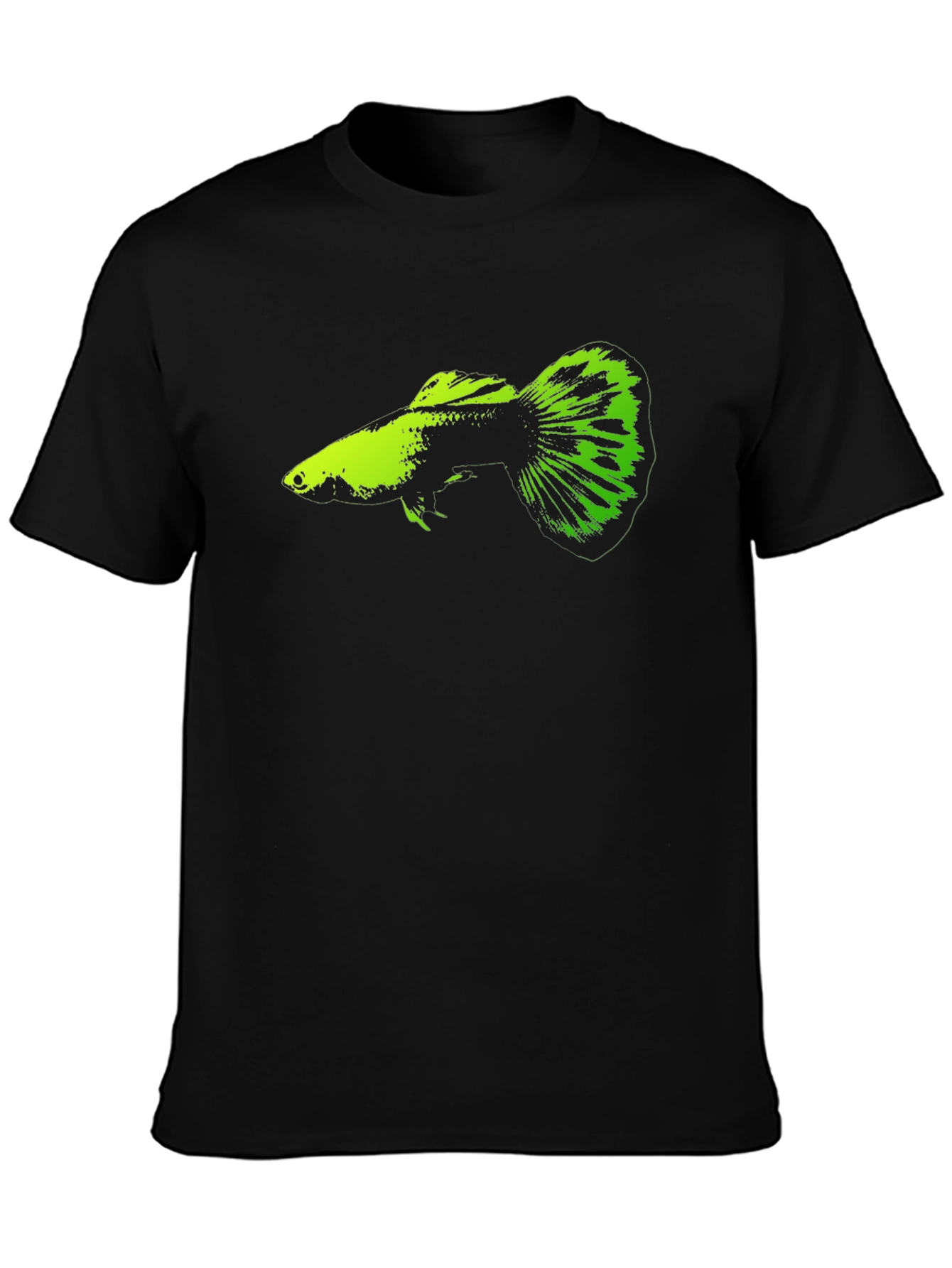 Guppy Graphic T-Shirt - Unique Fish Design