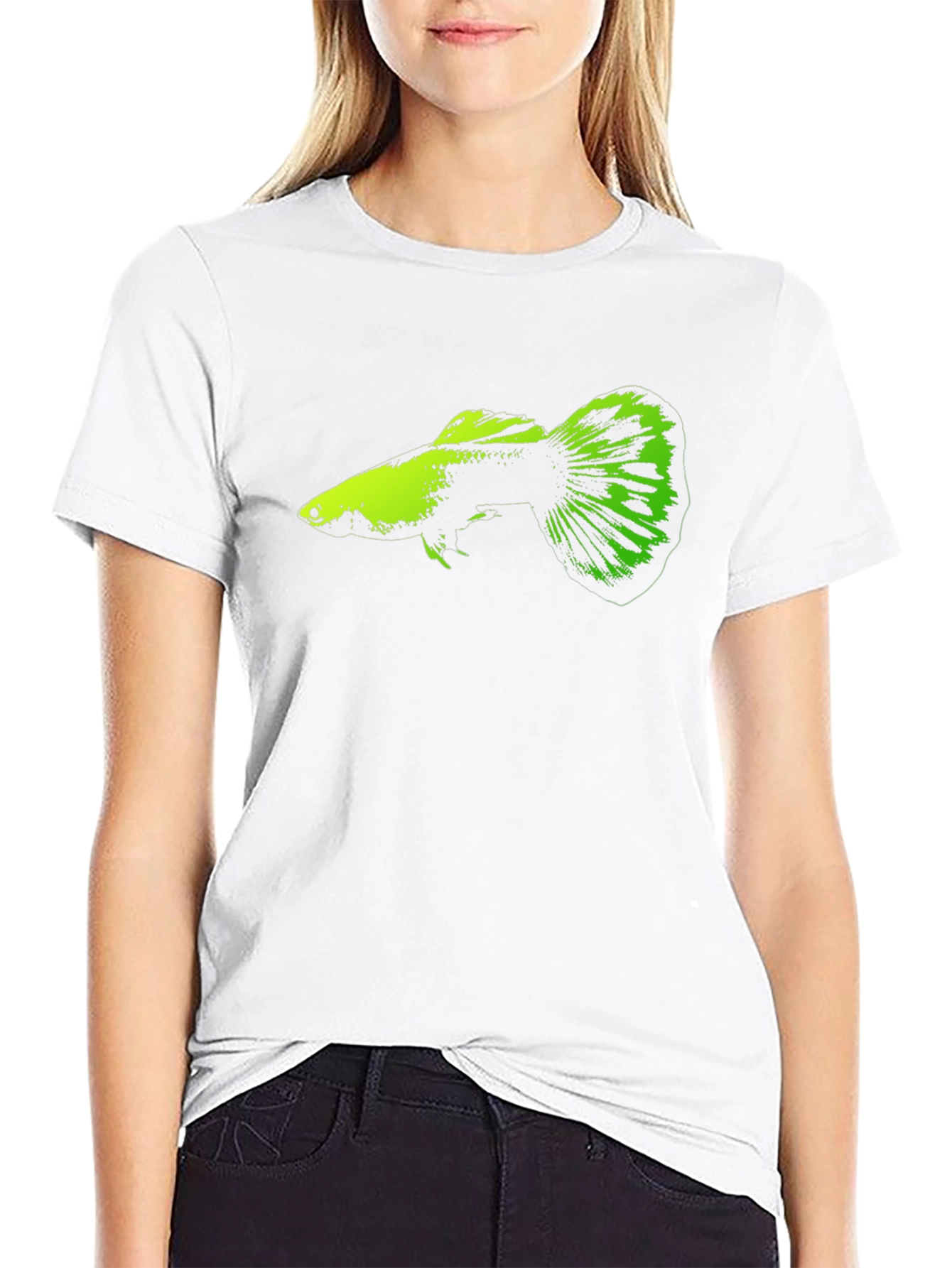 Guppy Graphic T-Shirt - Unique Fish Design