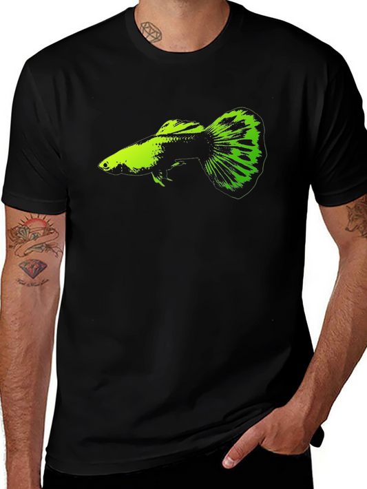 Guppy Graphic T-Shirt - Unique Fish Design