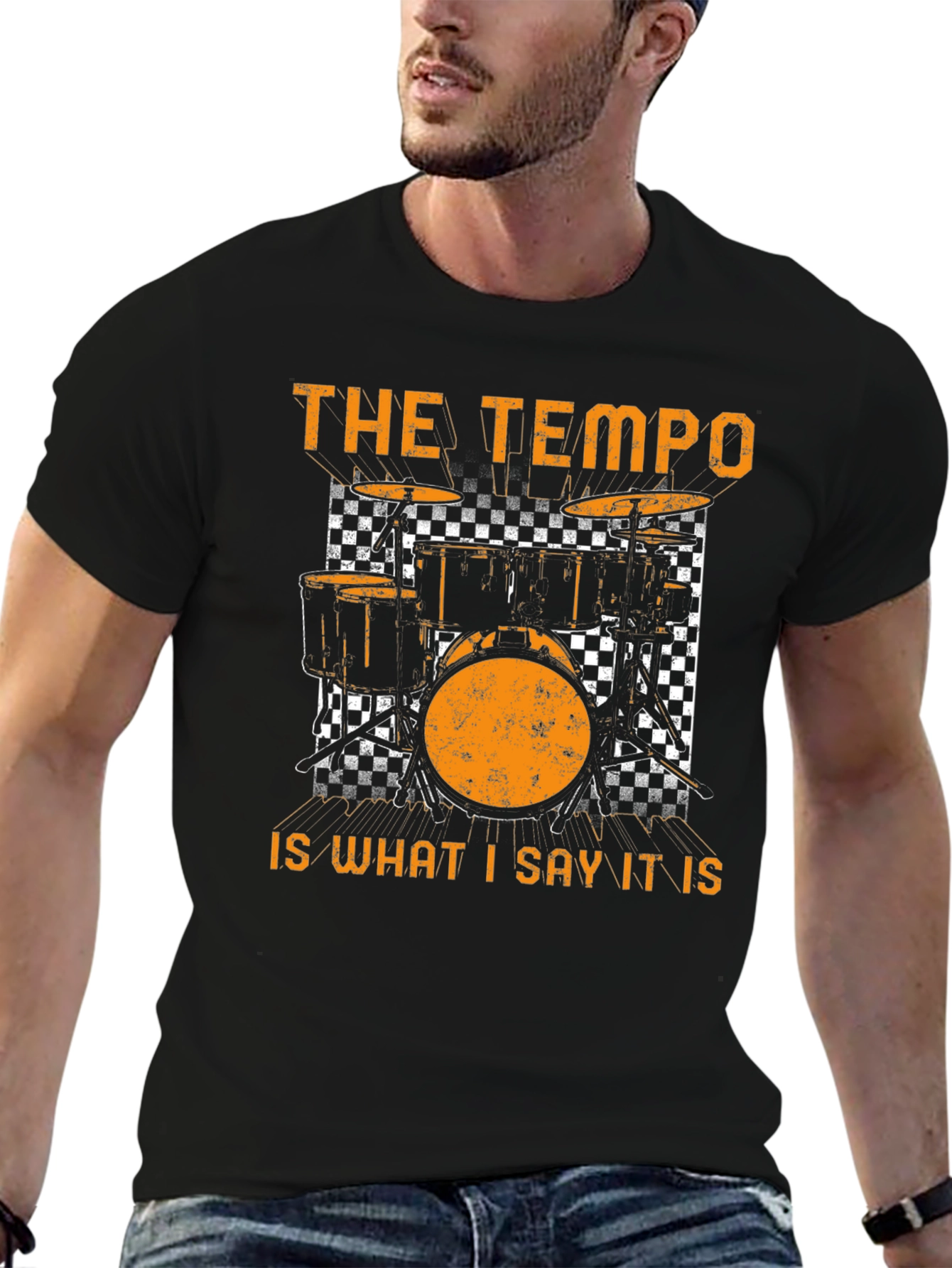 The Tempo T-Shirt - Drummers Attitude