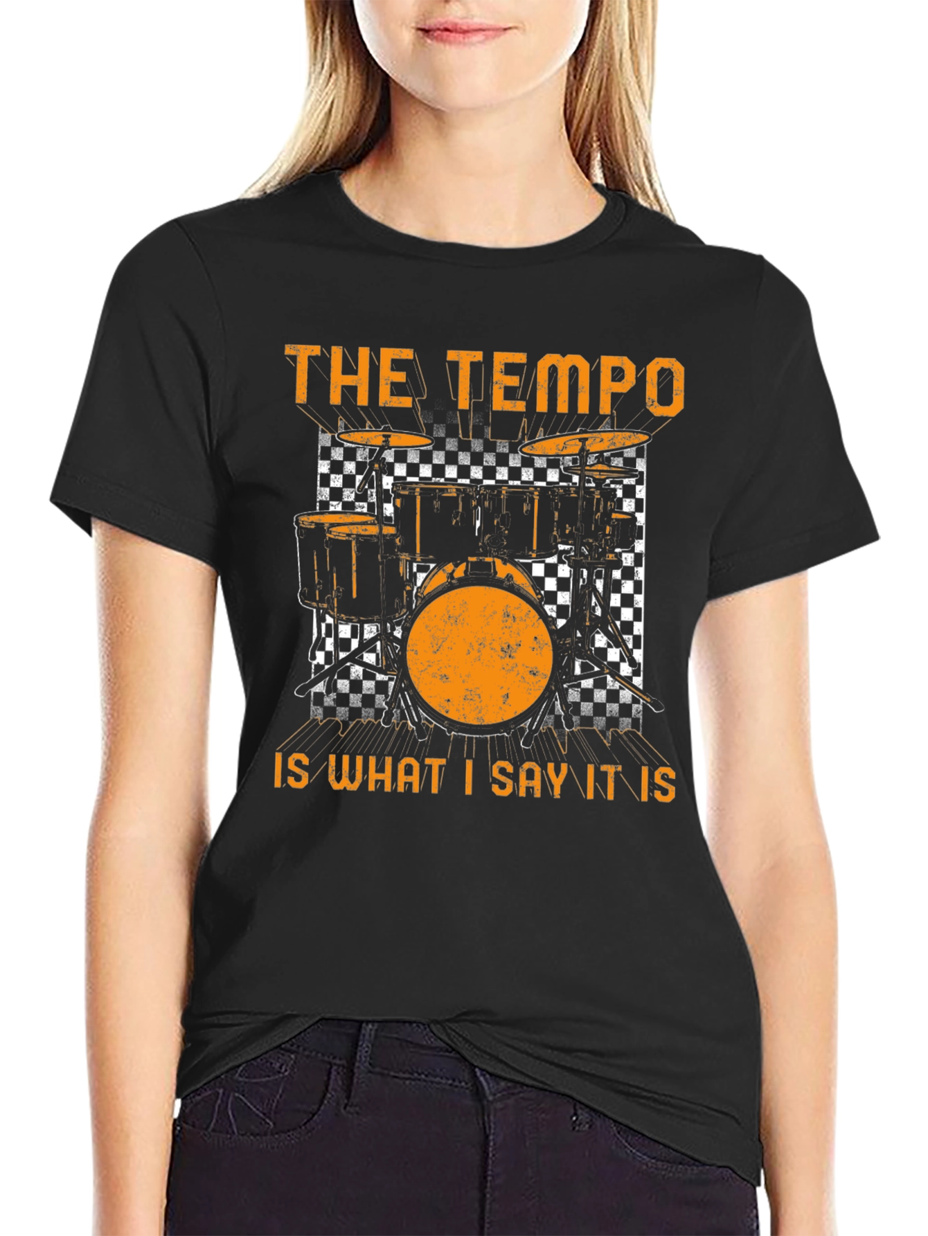 The Tempo T-Shirt - Drummers Attitude